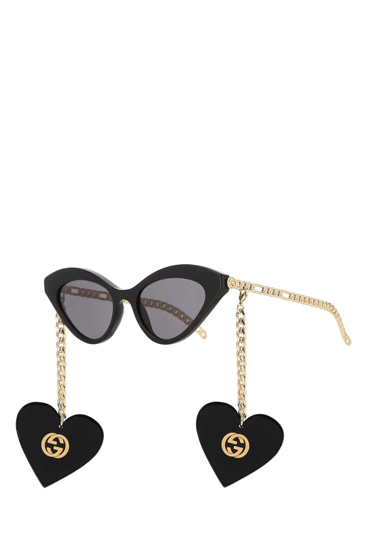 GUCCI Two-Tone Acetate and Metal Sunglasses - Banlieue91 -