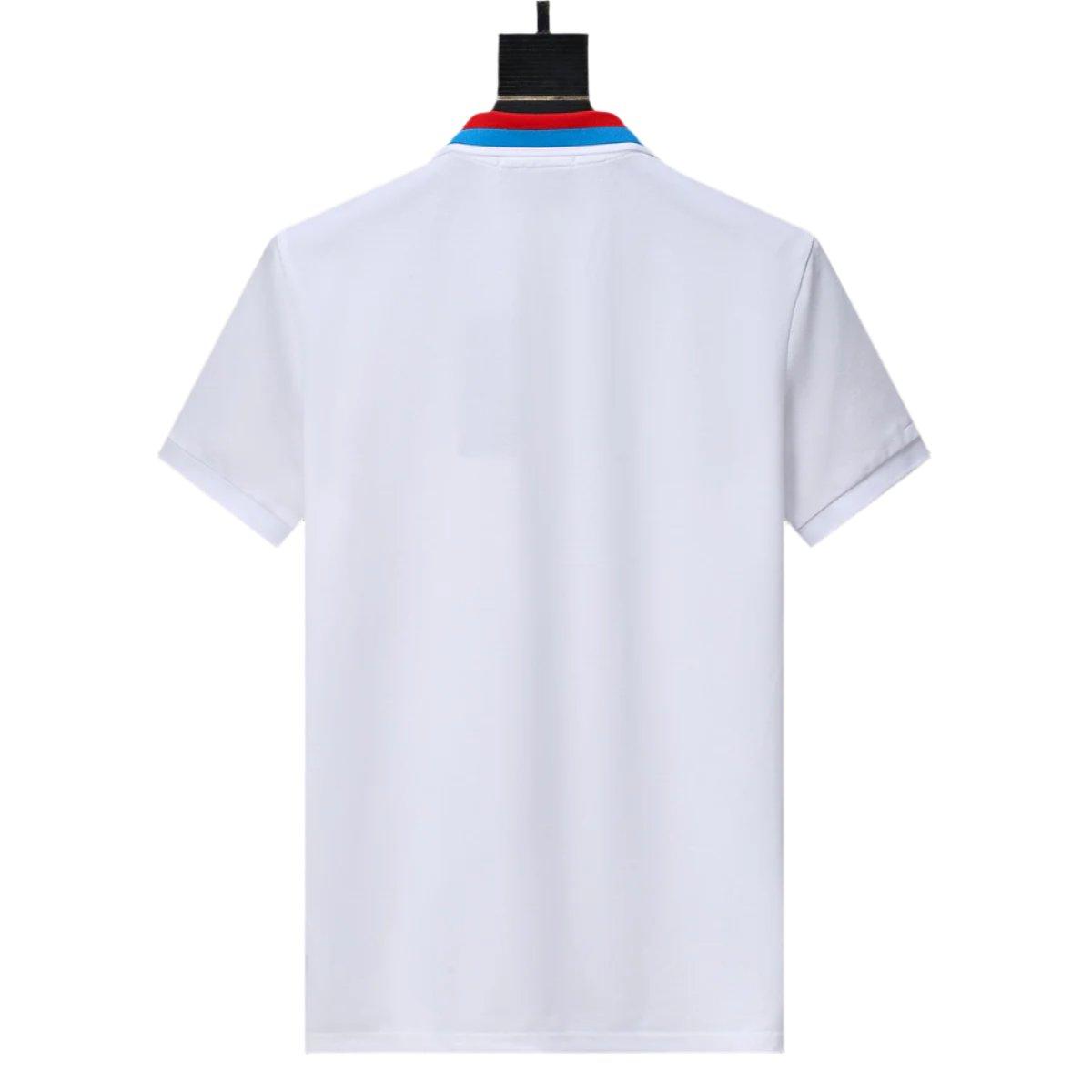 Gucci White T-shirt with a collar - Banlieue91