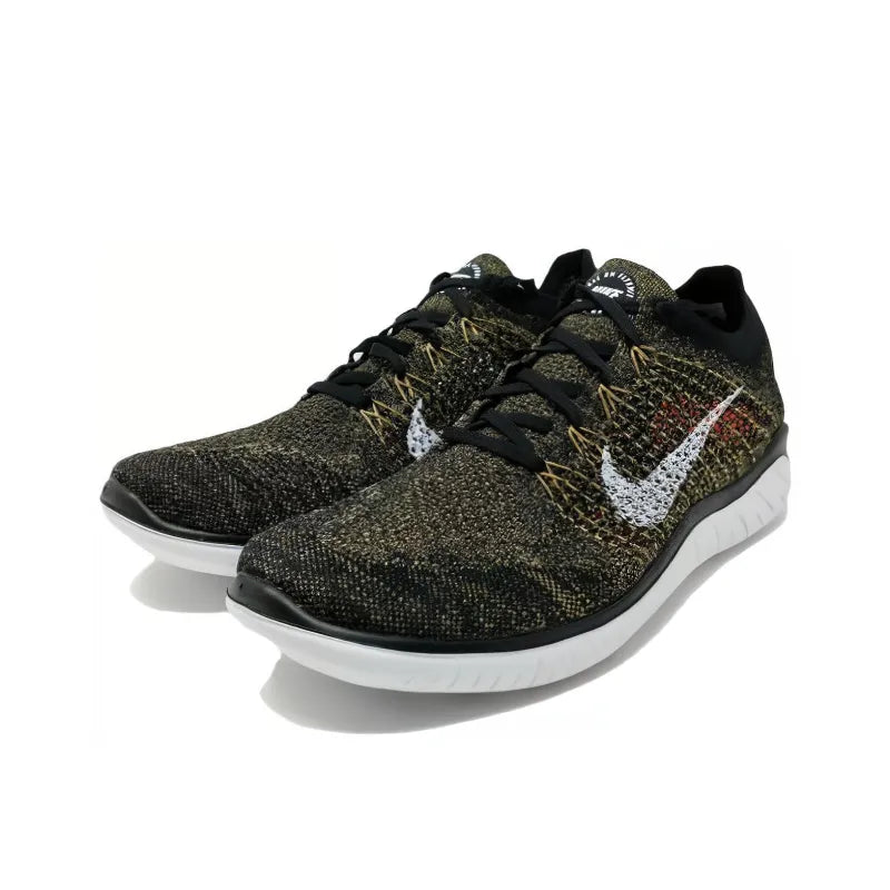 Nike Free Rn 2018 Flyknit Black Club Gold - Banlieue91 -