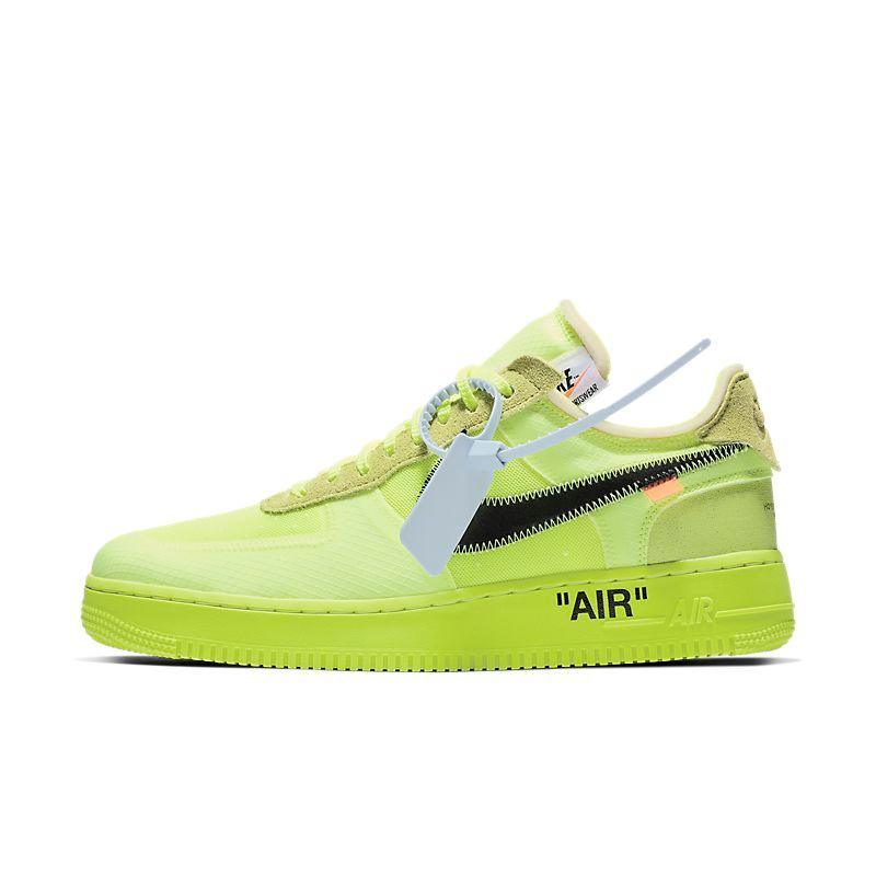 Nike Air Force 1 Low '07 Off-White 'Volt' - Banlieue91