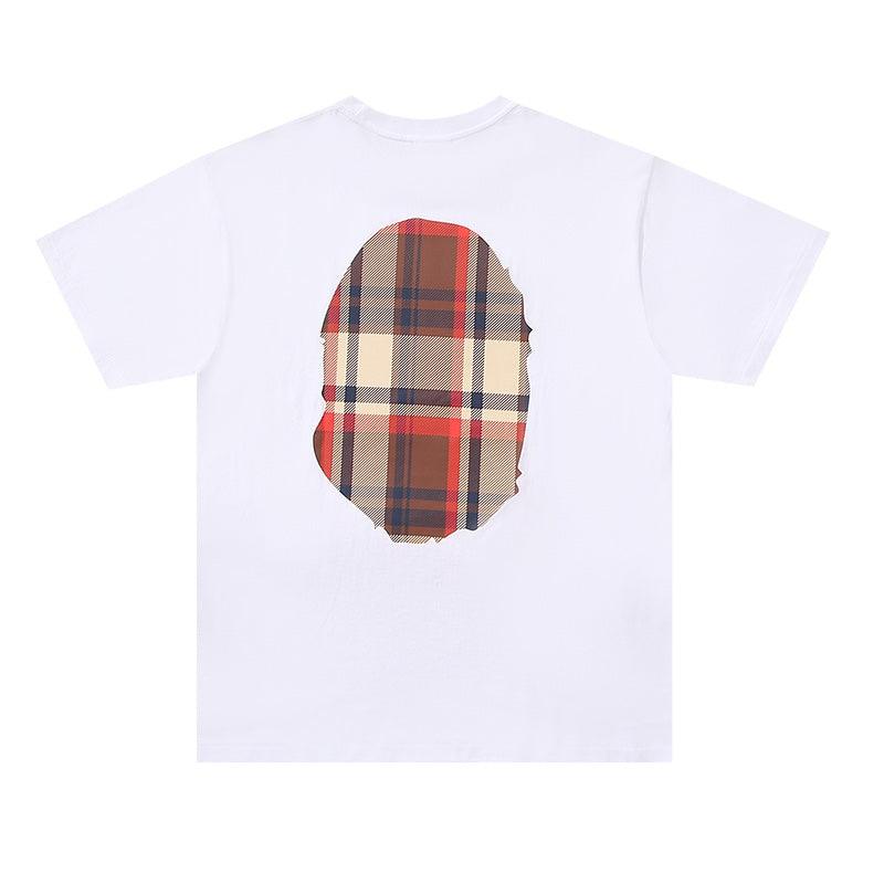 Bathing Ape White T-Shirt without Collar - Banlieue91