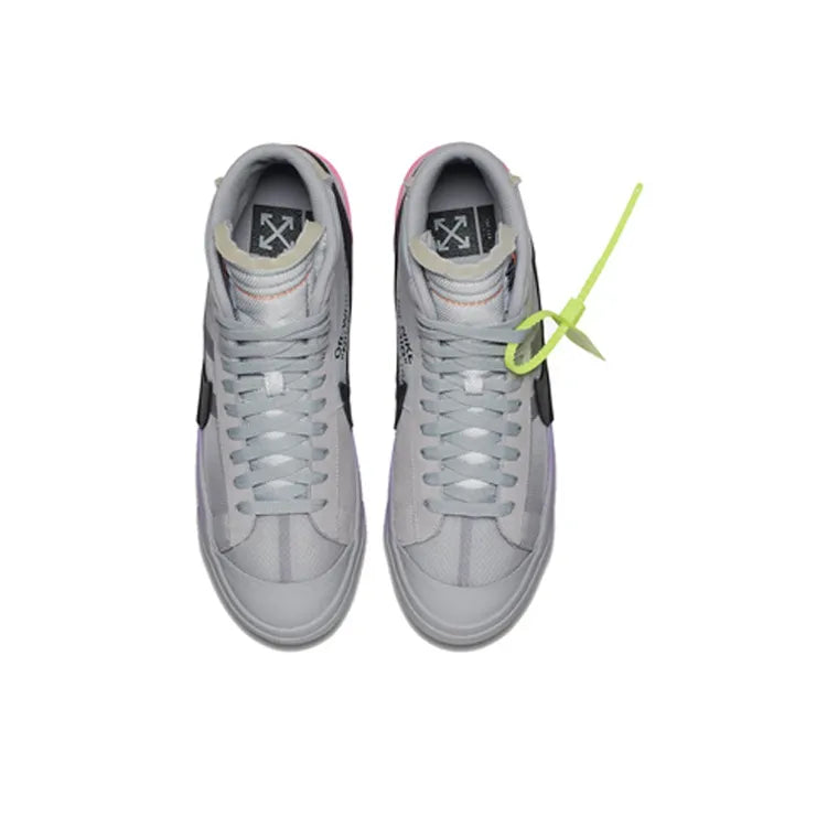 Nike Blazer Mid Off White Wolf Grey Serena Queen