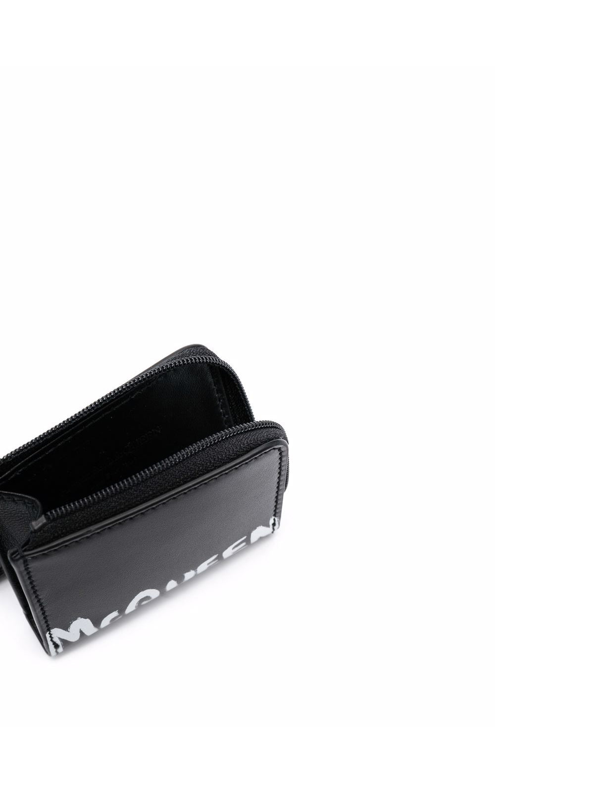 ALEXANDER MCQUEEN Mini Graffiti Logo Wallet - Banlieue91 -