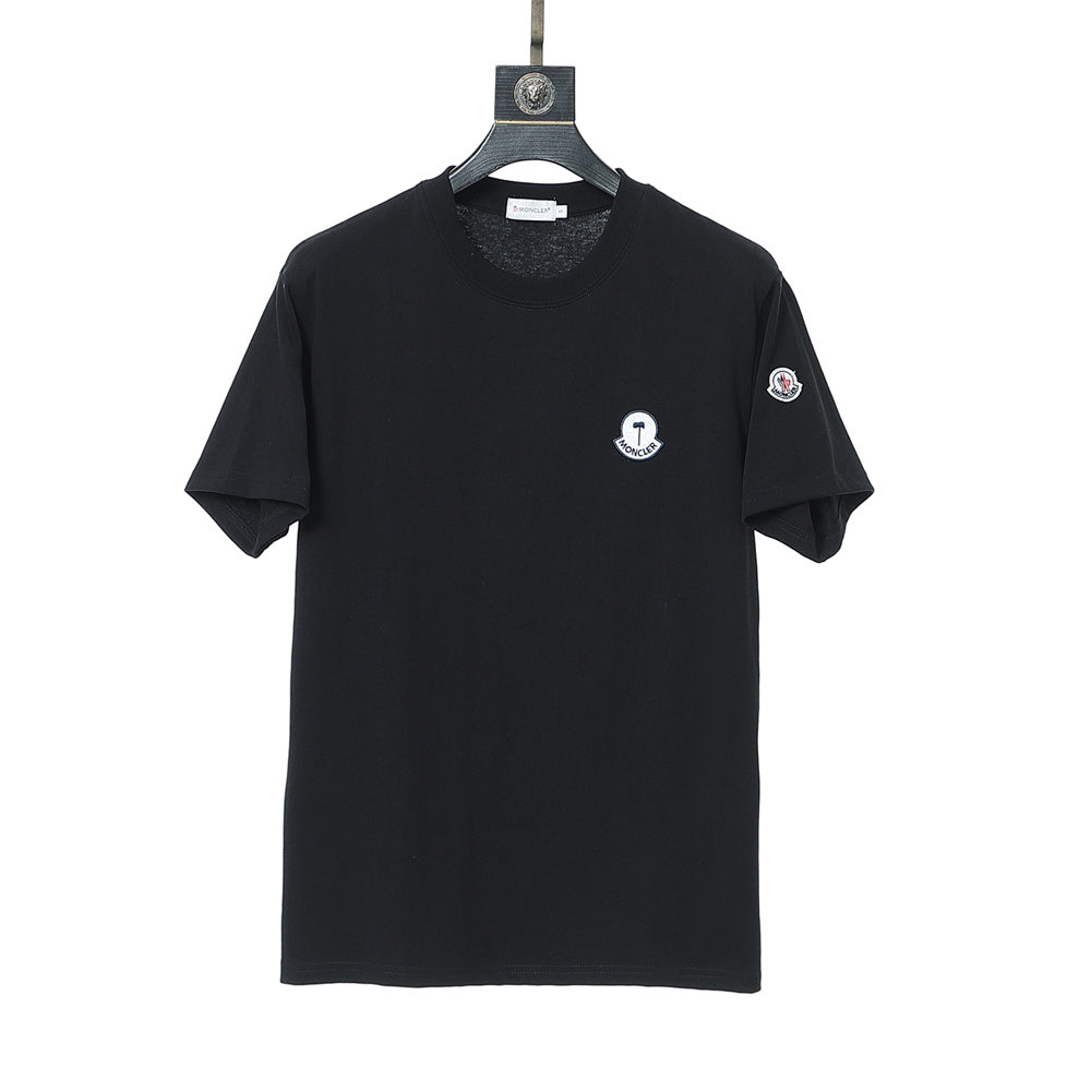 Moncler T-Shirt Without Collar 'Black' - Banlieue91