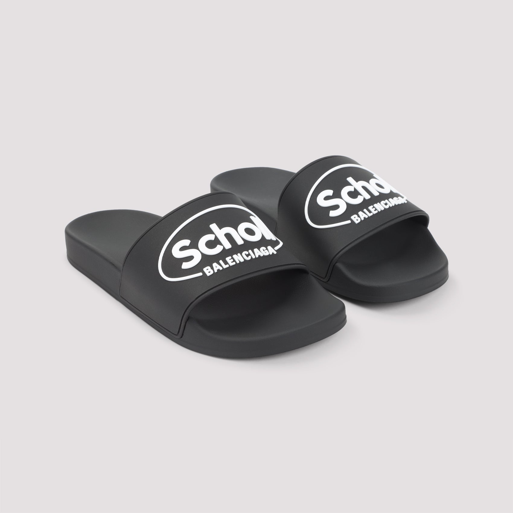 BALENCIAGA Men's Pool Slide Sandals - Banlieue91 -