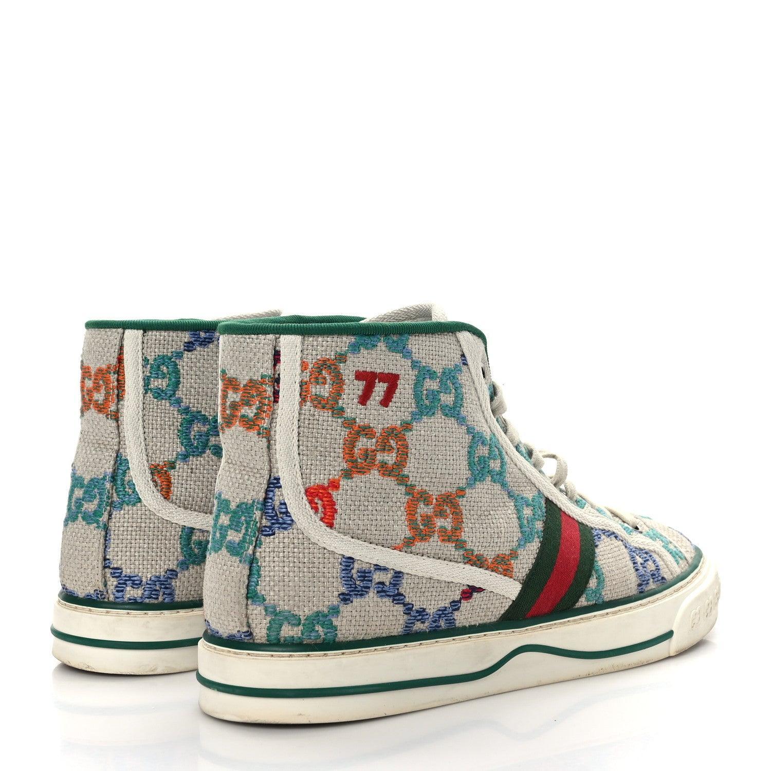 Gucci Tennis 1977 Canvas High Top - Banlieue91