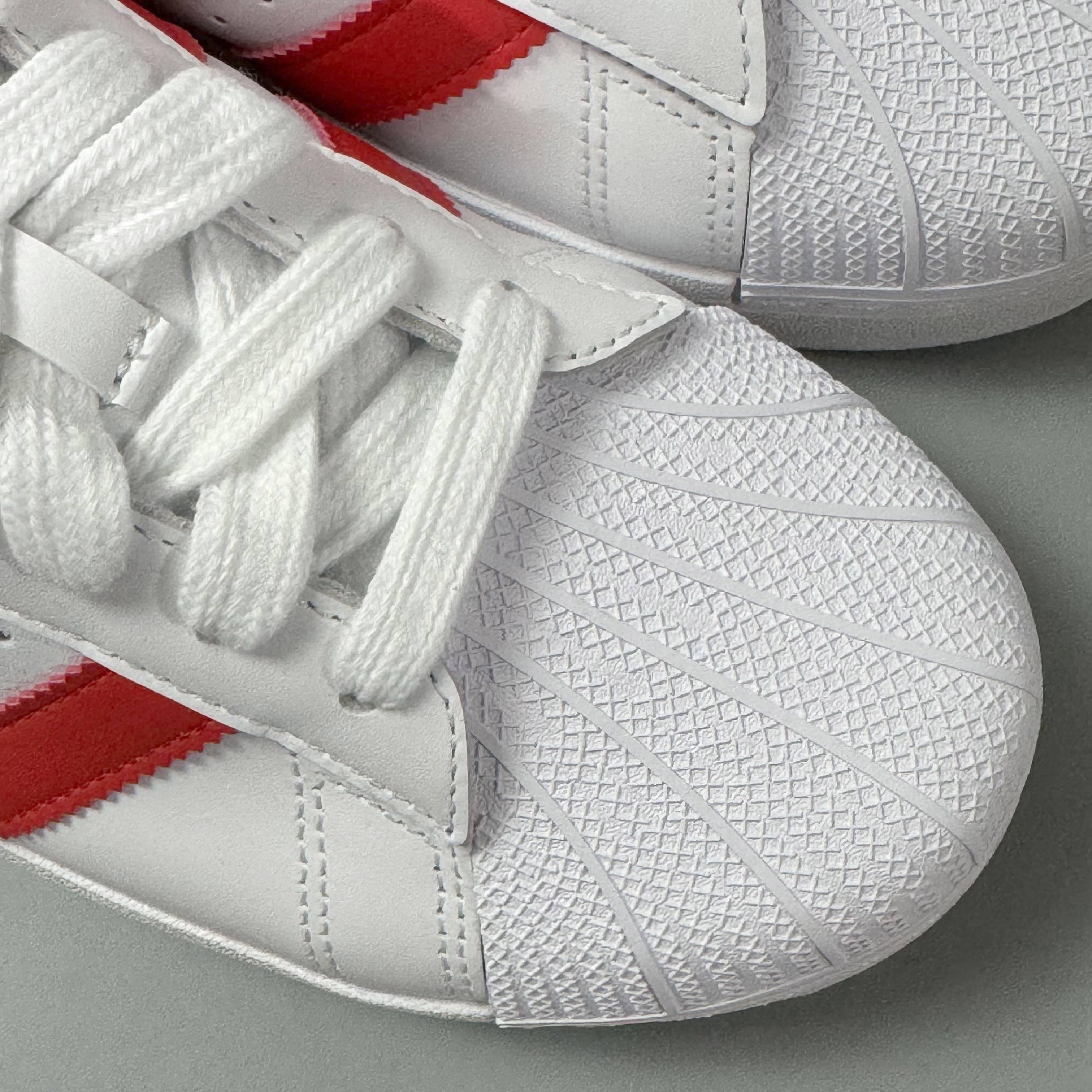 Adidas Superstar XLG 'White-Red' - Banlieue91