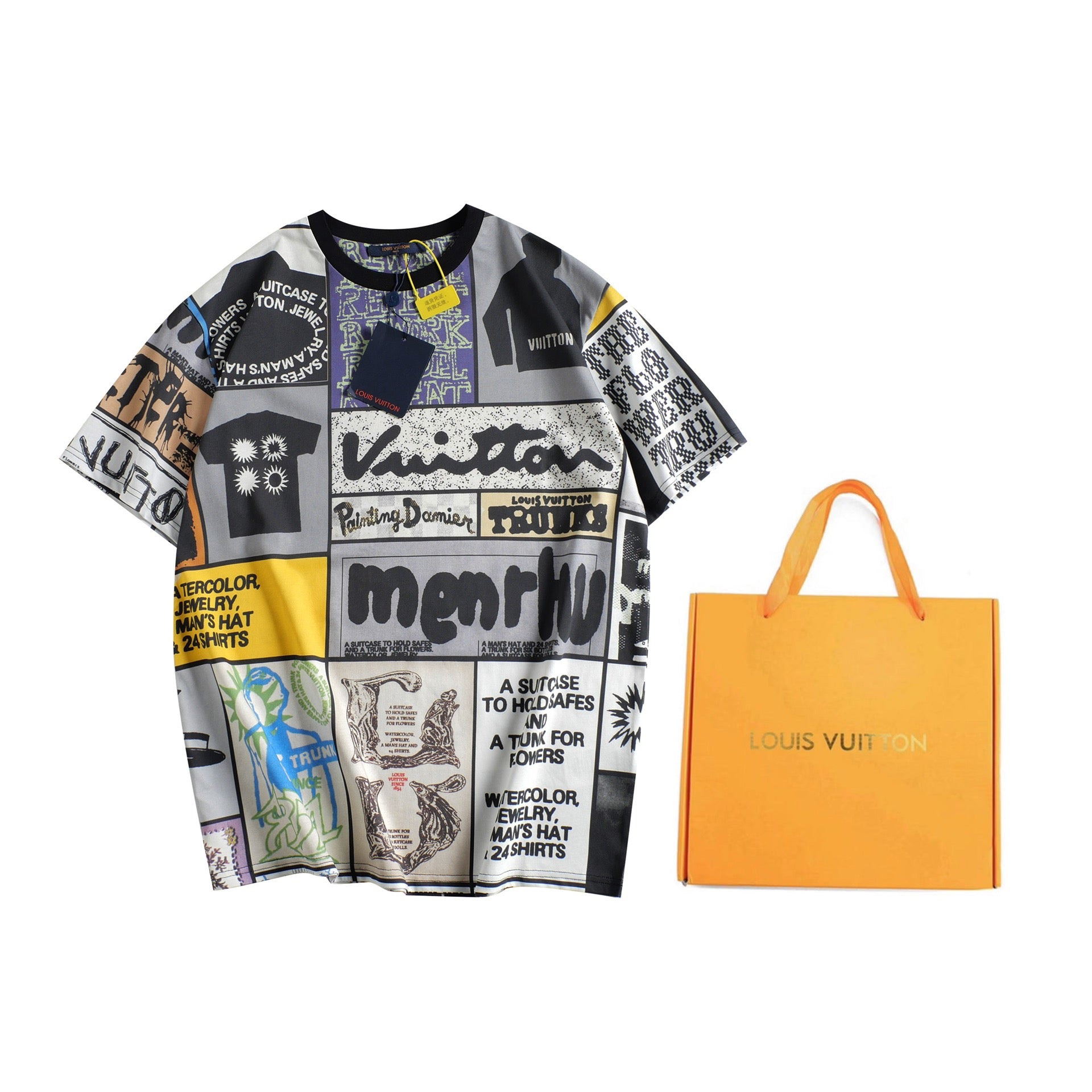 Louis Vuitton T-Shirt Without Collar - Banlieue91