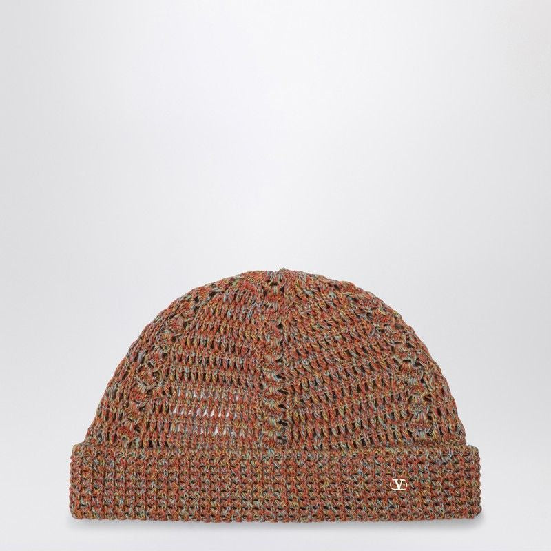 VALENTINO GARAVANI Multicolored Crochet Hat - Banlieue91 -