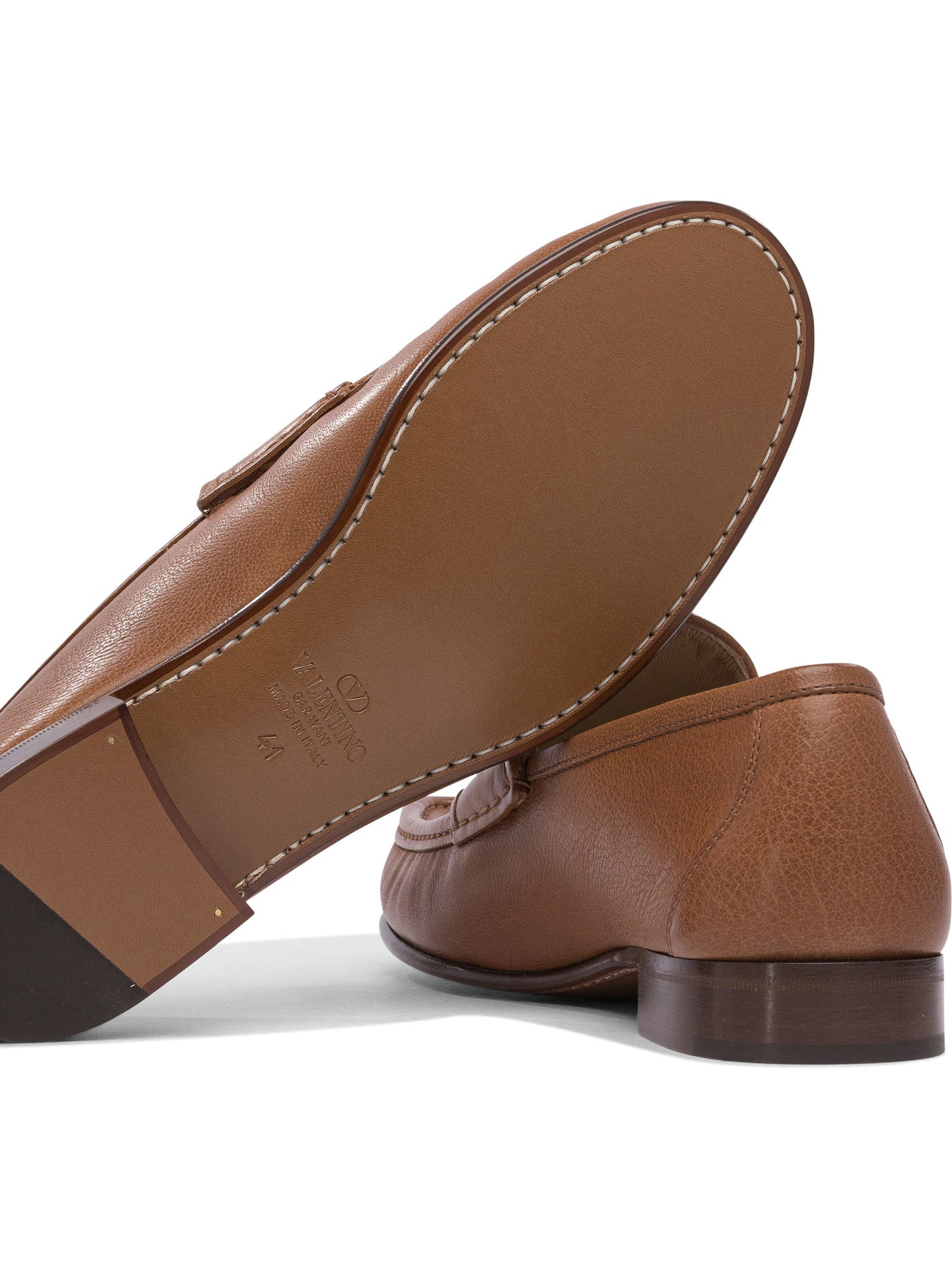 VALENTINO GARAVANI Signature Logo Loafers for Men - Banlieue91 -