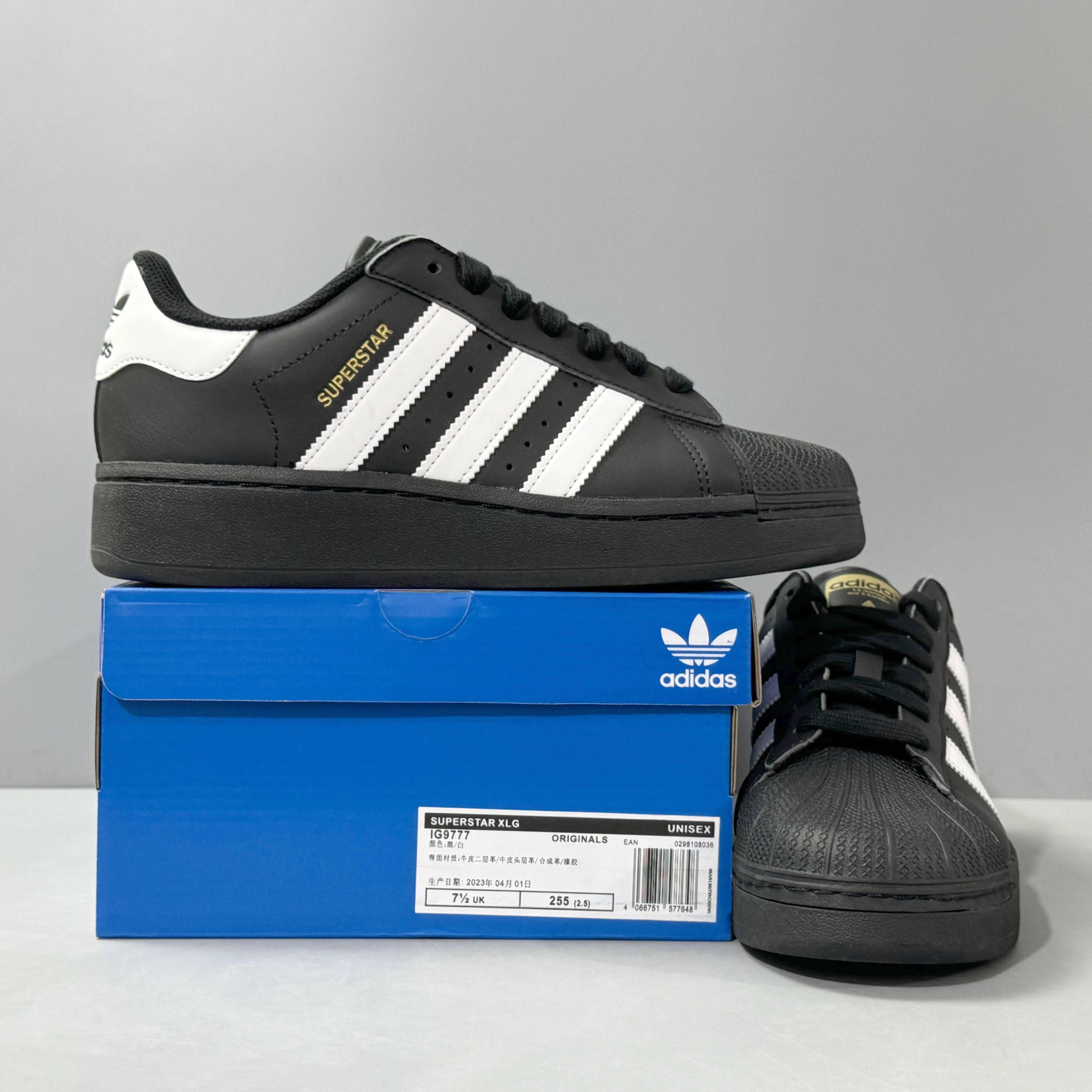 Adidas Superstar XLG 'Black-White' - Banlieue91