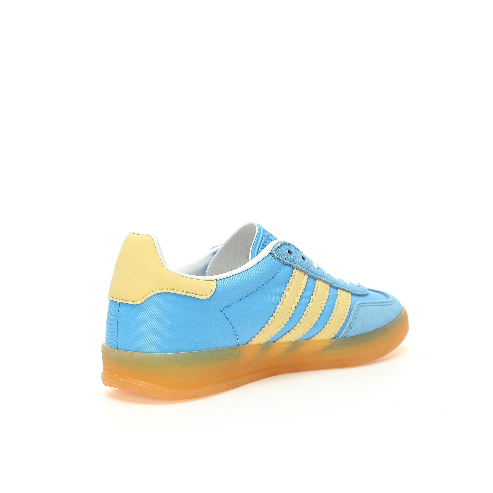 Adidas Gazelle Indoor Semi Blue Burst Almost Yellow - Banlieue91 -