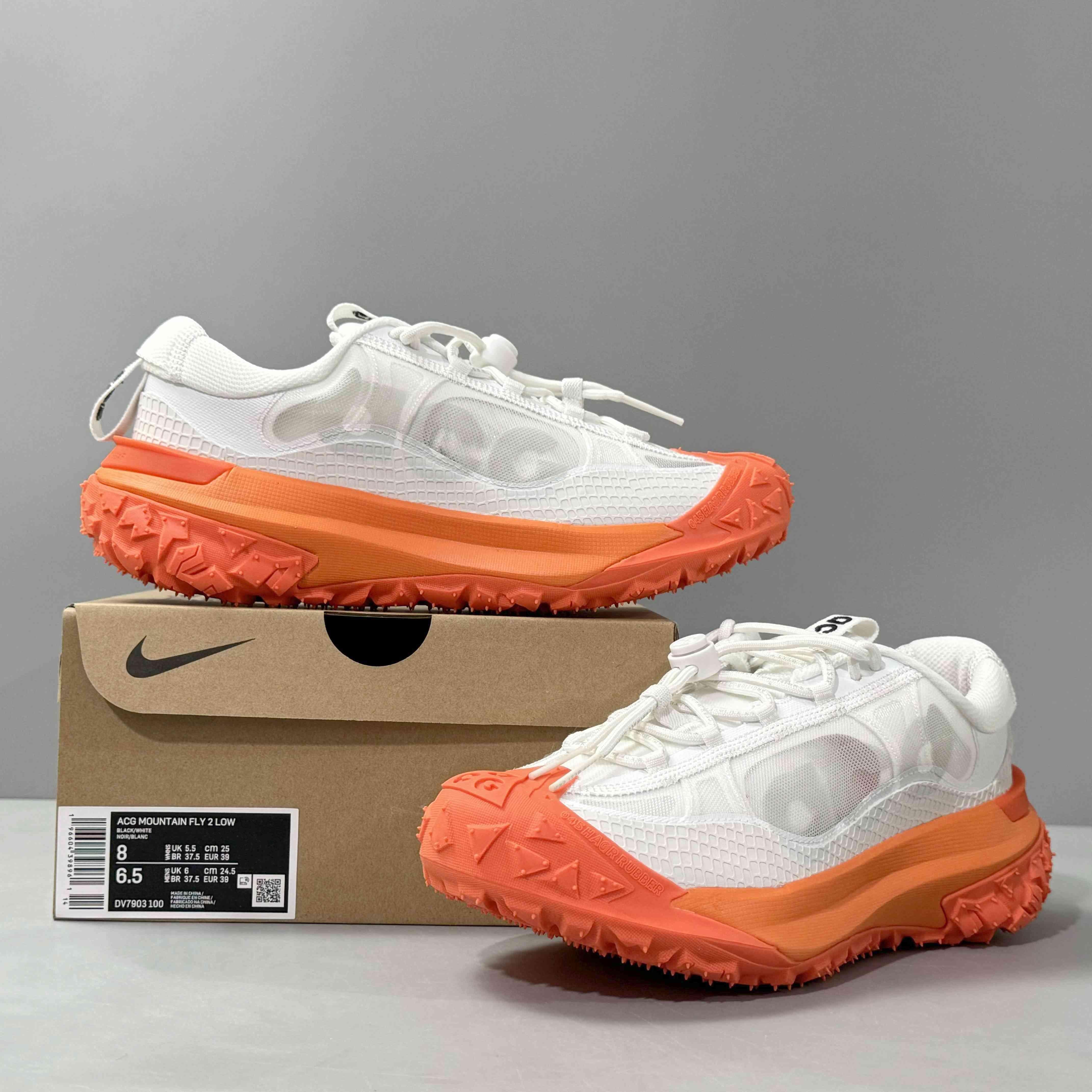 Nike ACG Mountain Fly Low SE 'Summit White Safety Orange' - Banlieue91