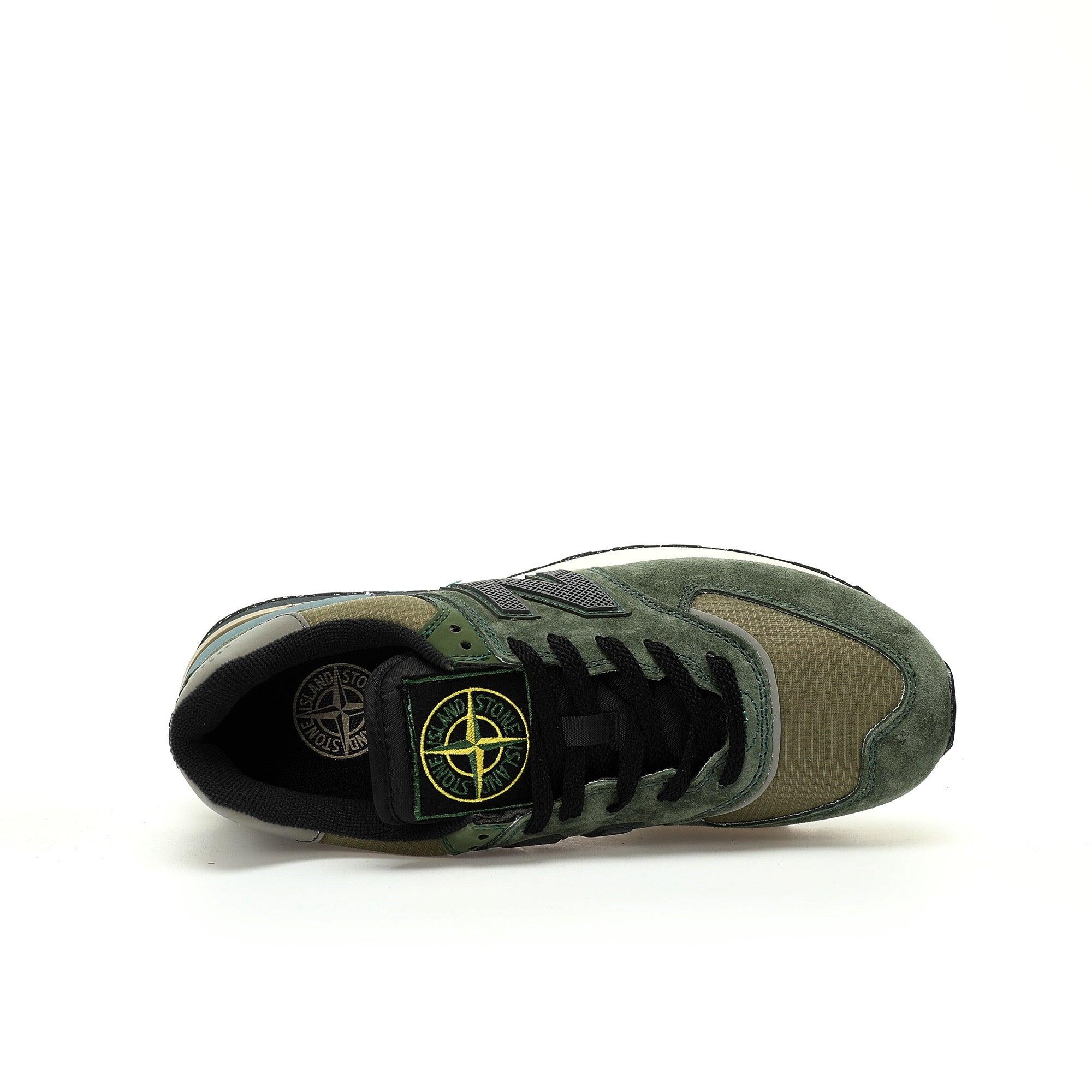 New Balance 574 Legacy Stone Island Dark Green