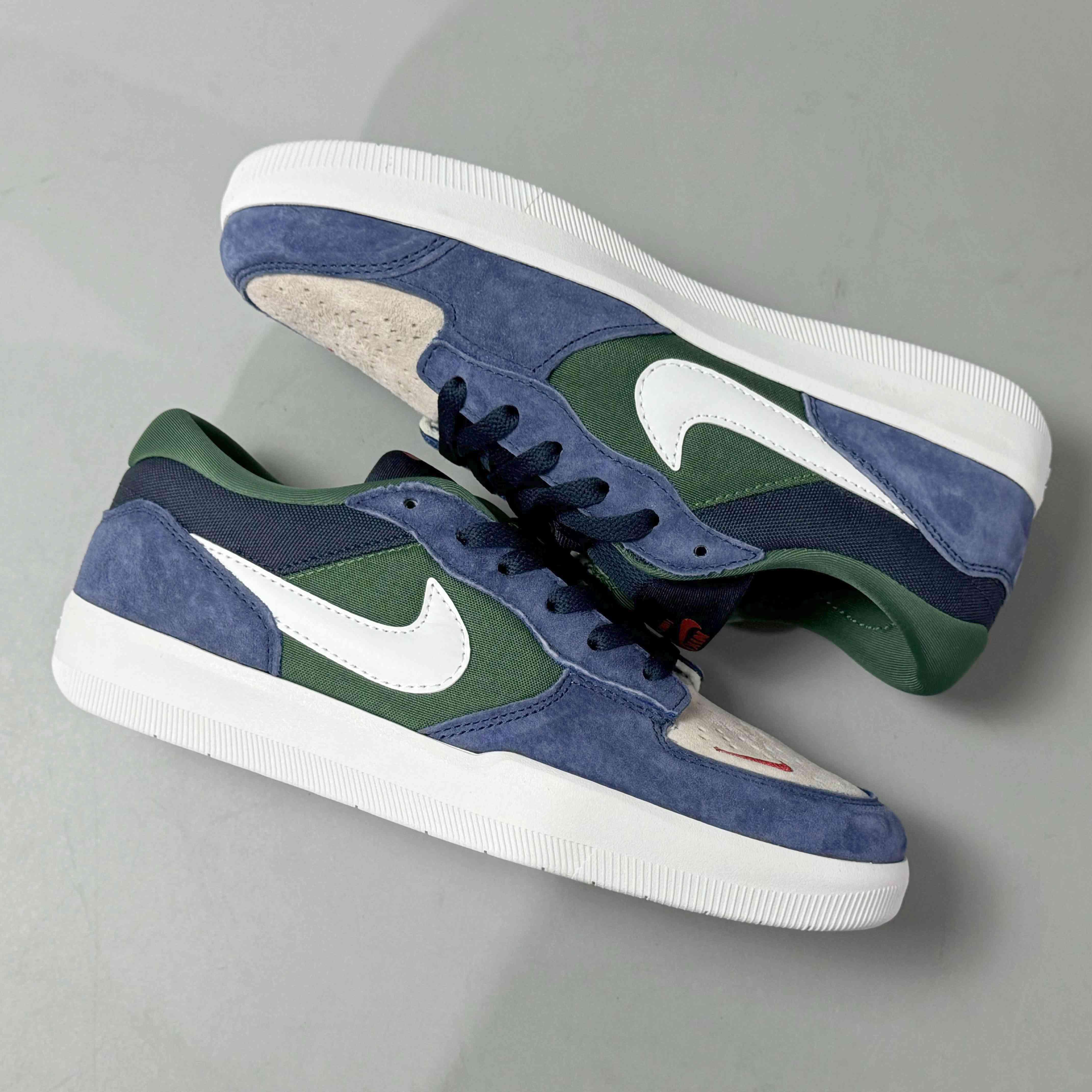 Nike SB Force 58 Navy Noble Green - Banlieue91