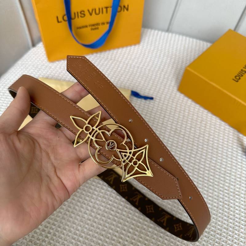 Louis Vuitton Woman Reversible Belt 'Brown' - Banlieue91