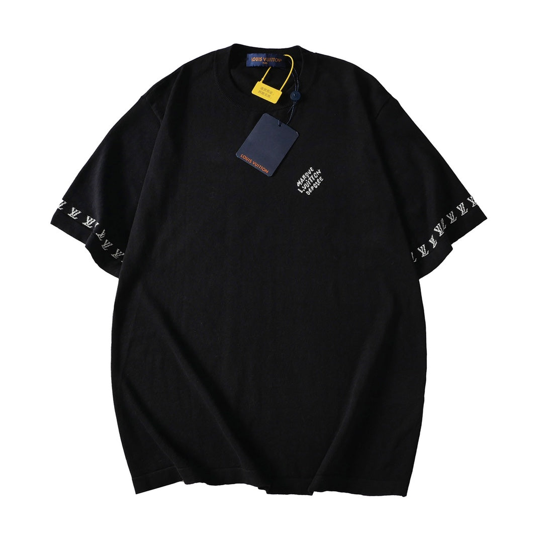 Louis Vuitton T-Shirt Without Collar 'Black' - Banlieue91