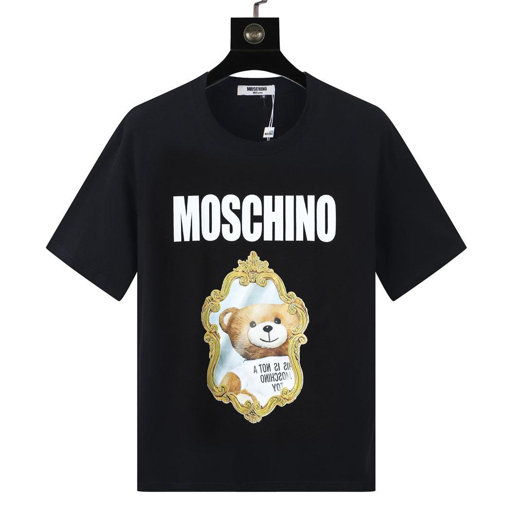 Moschino Mirror Teddy Bear T-Shirt 'Black' - Banlieue91