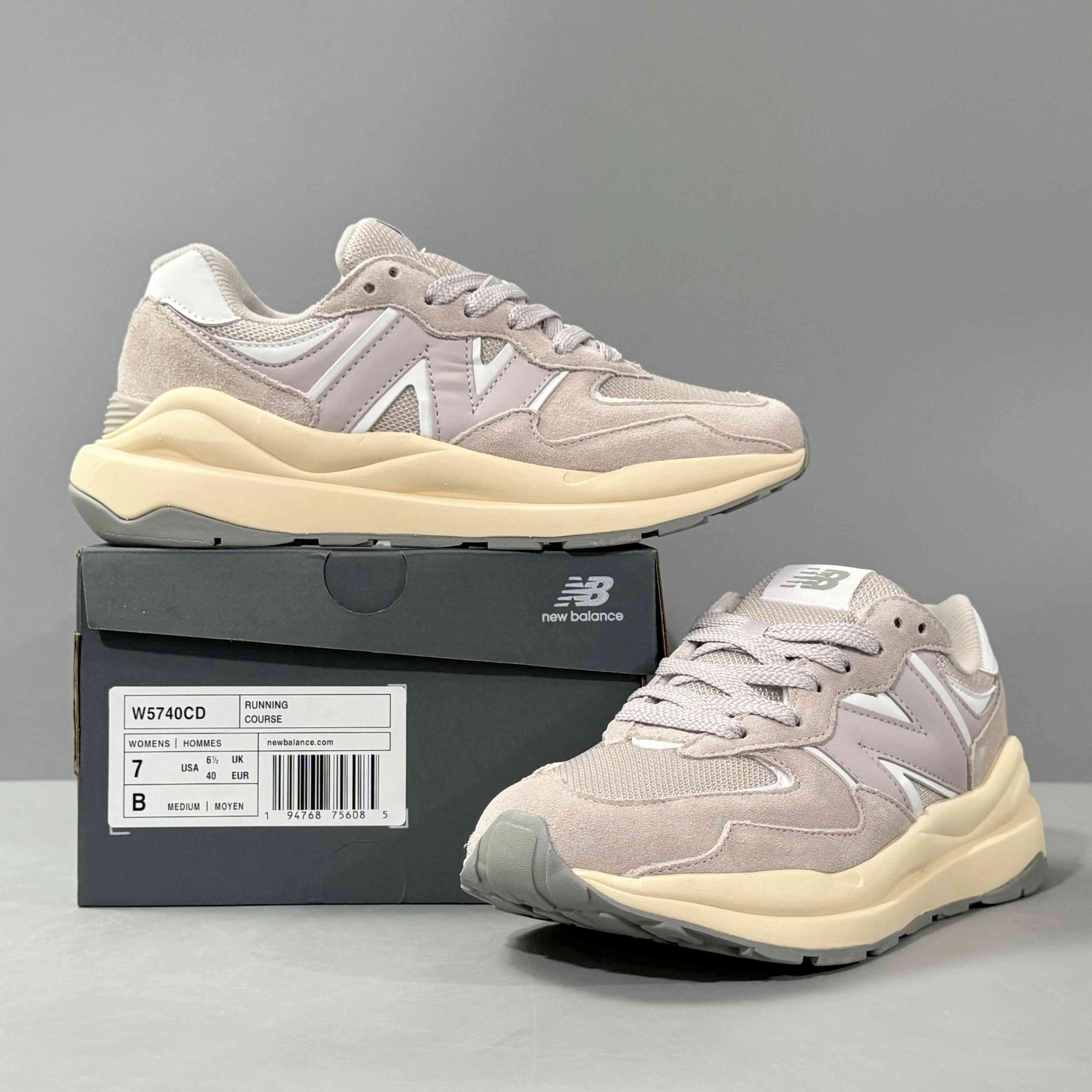 New Balance 57/40 Logwood Team Cream - Banlieue91