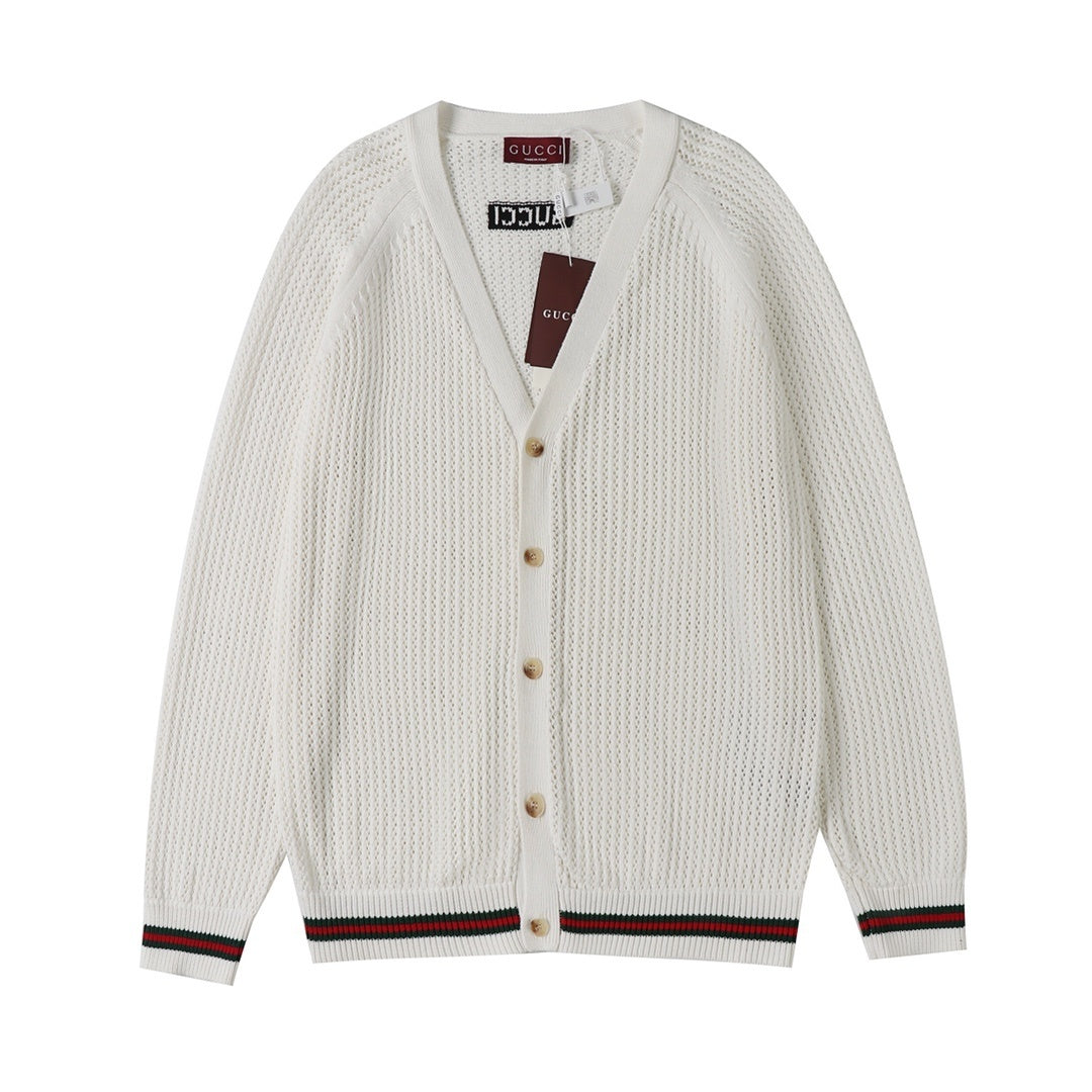 Gucci Sylvie Web-stripe cardigan