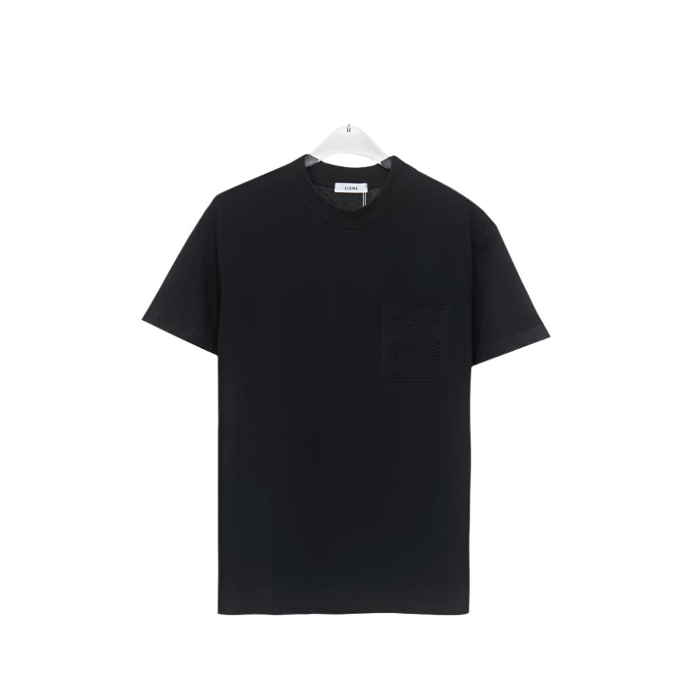 Loewe T-Shirt Without Collar 'Black' - Banlieue91