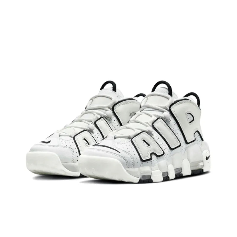 Nike Air More Uptempo Summit White Black Sail - Banlieue91 -