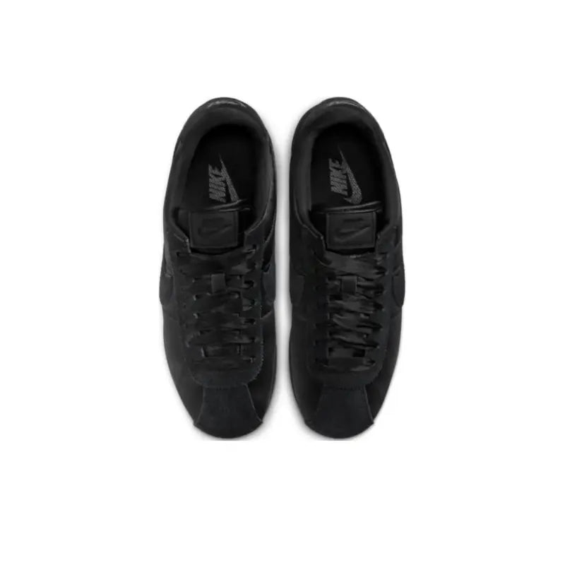 Nike Cortez Textile Satin 'Triple Black' - Banlieue91 -