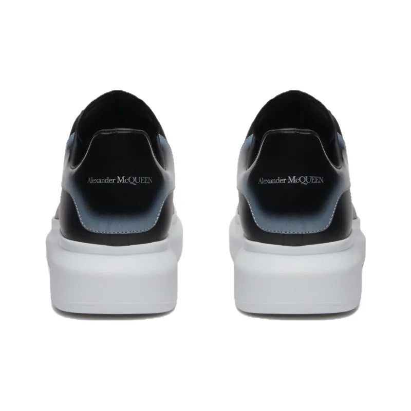 Alexander McQueen Larry Leather Sneakers 'Black White' - Banlieue91 -