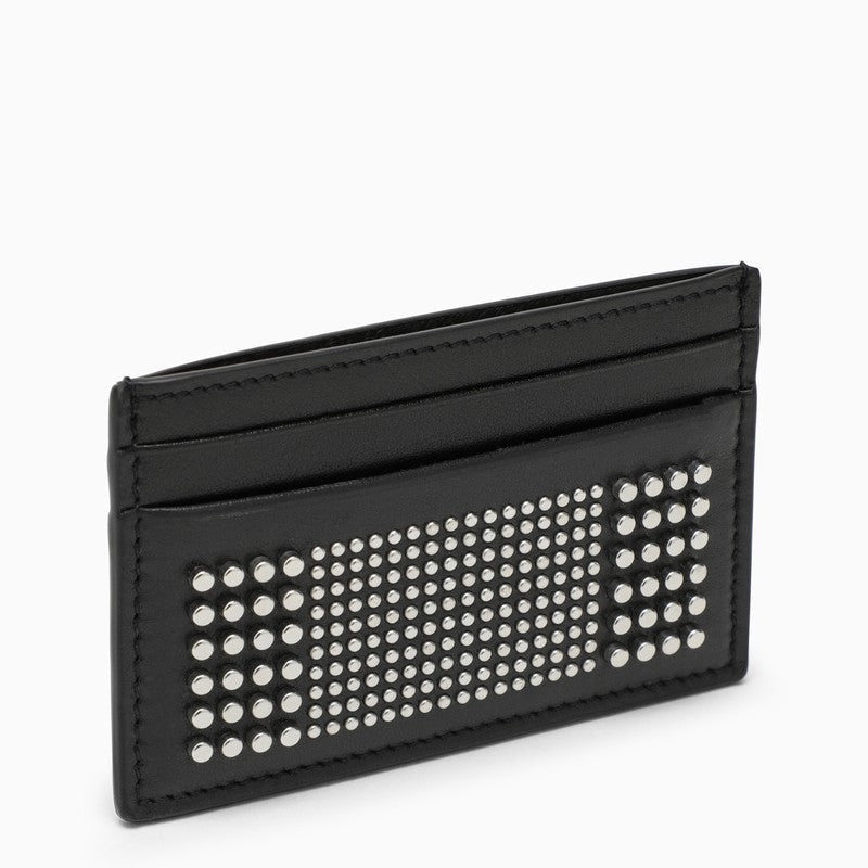 ALEXANDER MCQUEEN Mini Card Holder with Studded Detailing - Banlieue91 -