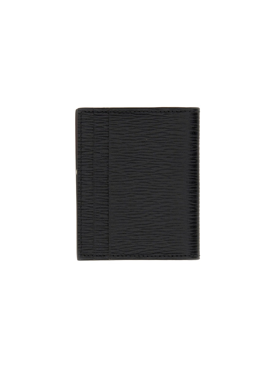 Ferragamo Mini Leather Cardholder for Men - Banlieue91 -