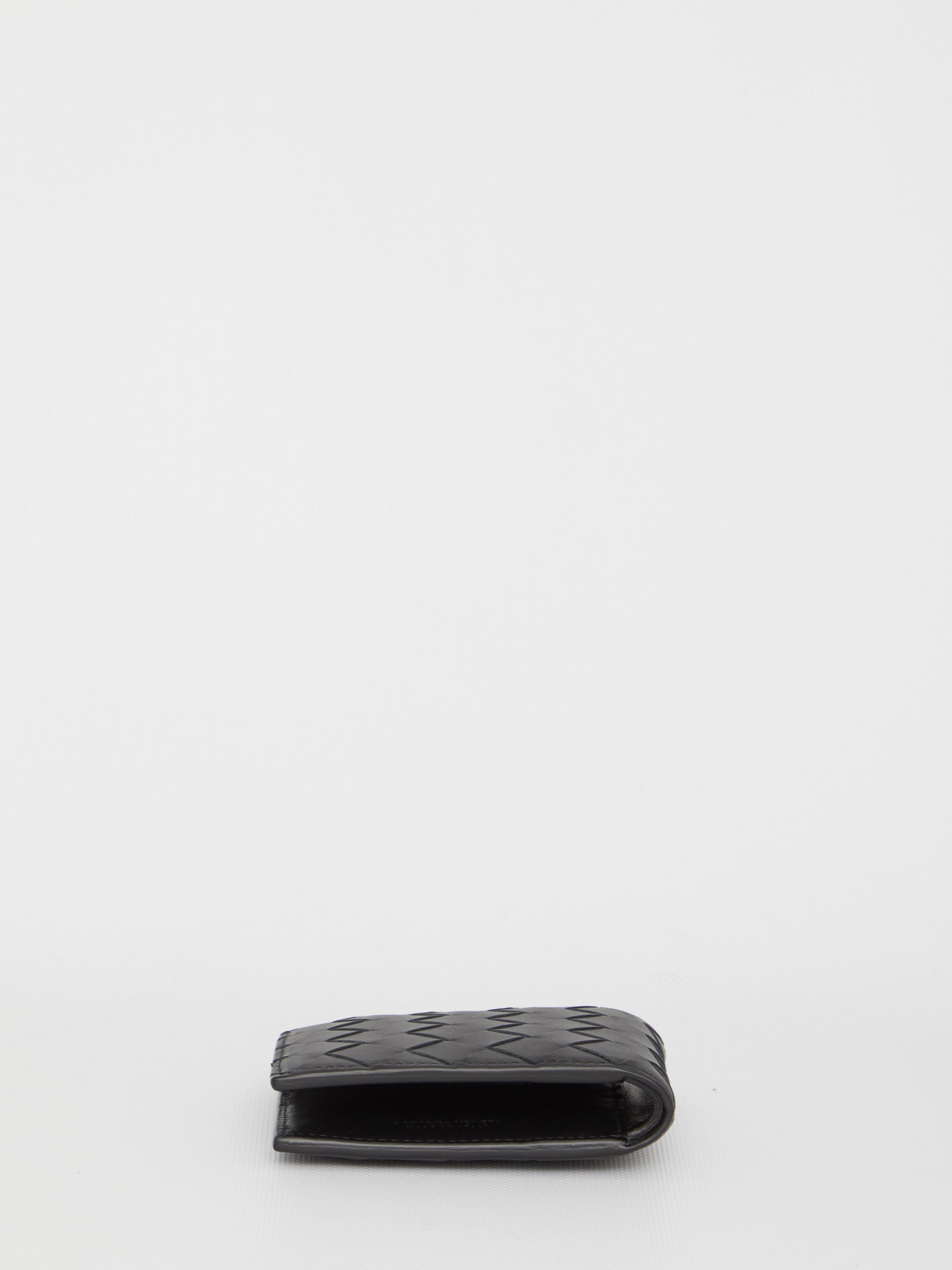 BOTTEGA VENETA Mini Intrecciato Bi-Fold Wallet - Banlieue91 -