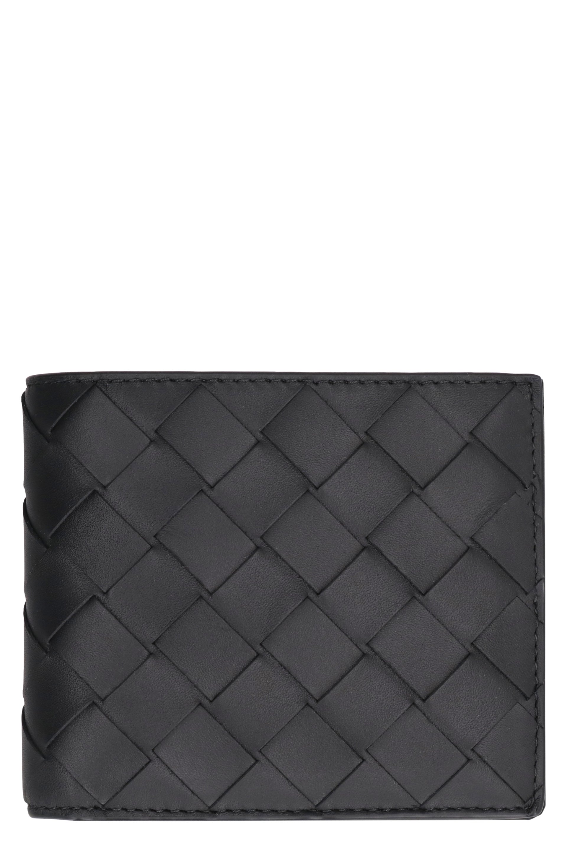 BOTTEGA VENETA Mini Intrecciato Bi-Fold Wallet - Banlieue91 -
