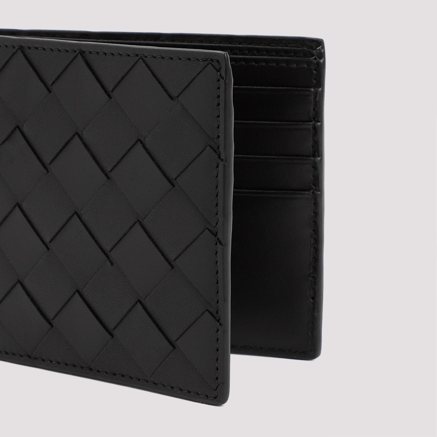 BOTTEGA VENETA Mini Intrecciato Bi-Fold Wallet - Banlieue91 -