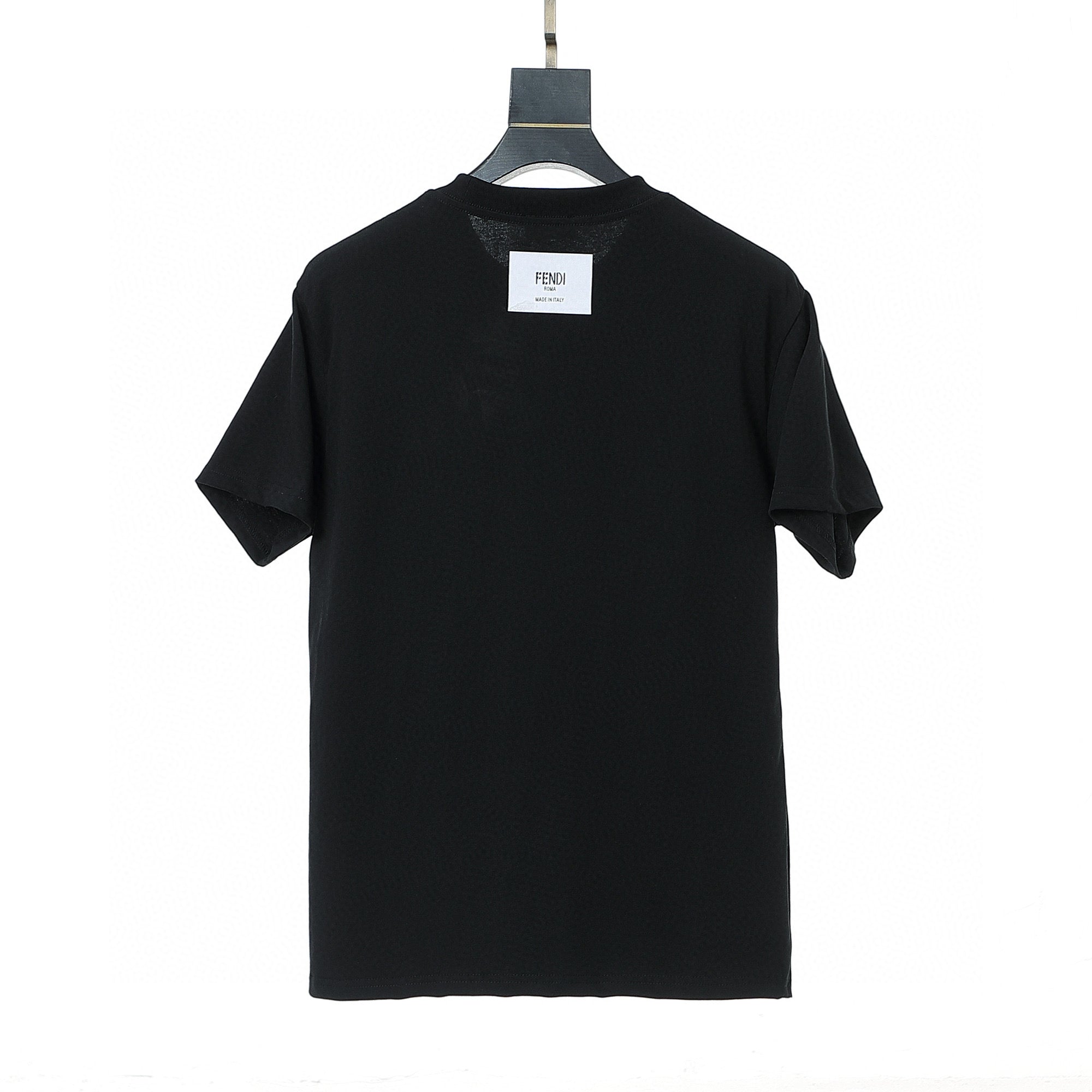 Fendi T-Shirt without Collar 'Black' - Banlieue91