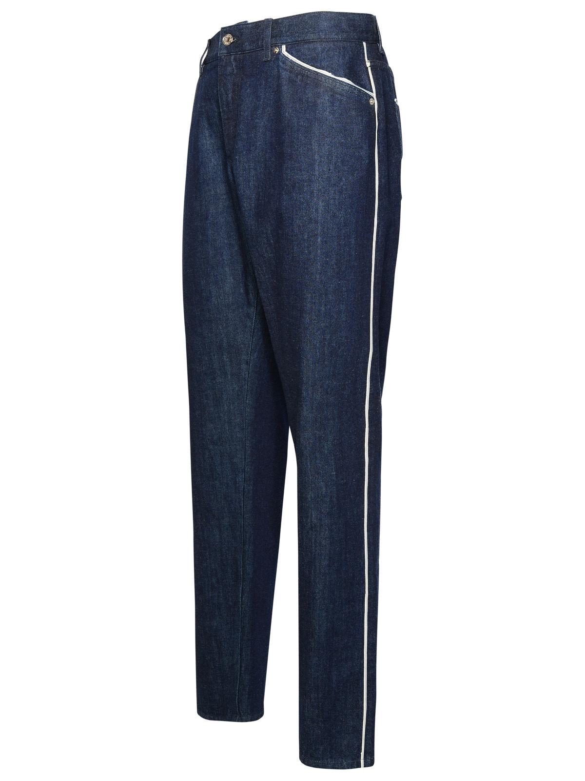 Dolce & Gabbana Blue Cotton Jeans - Banlieue91 -