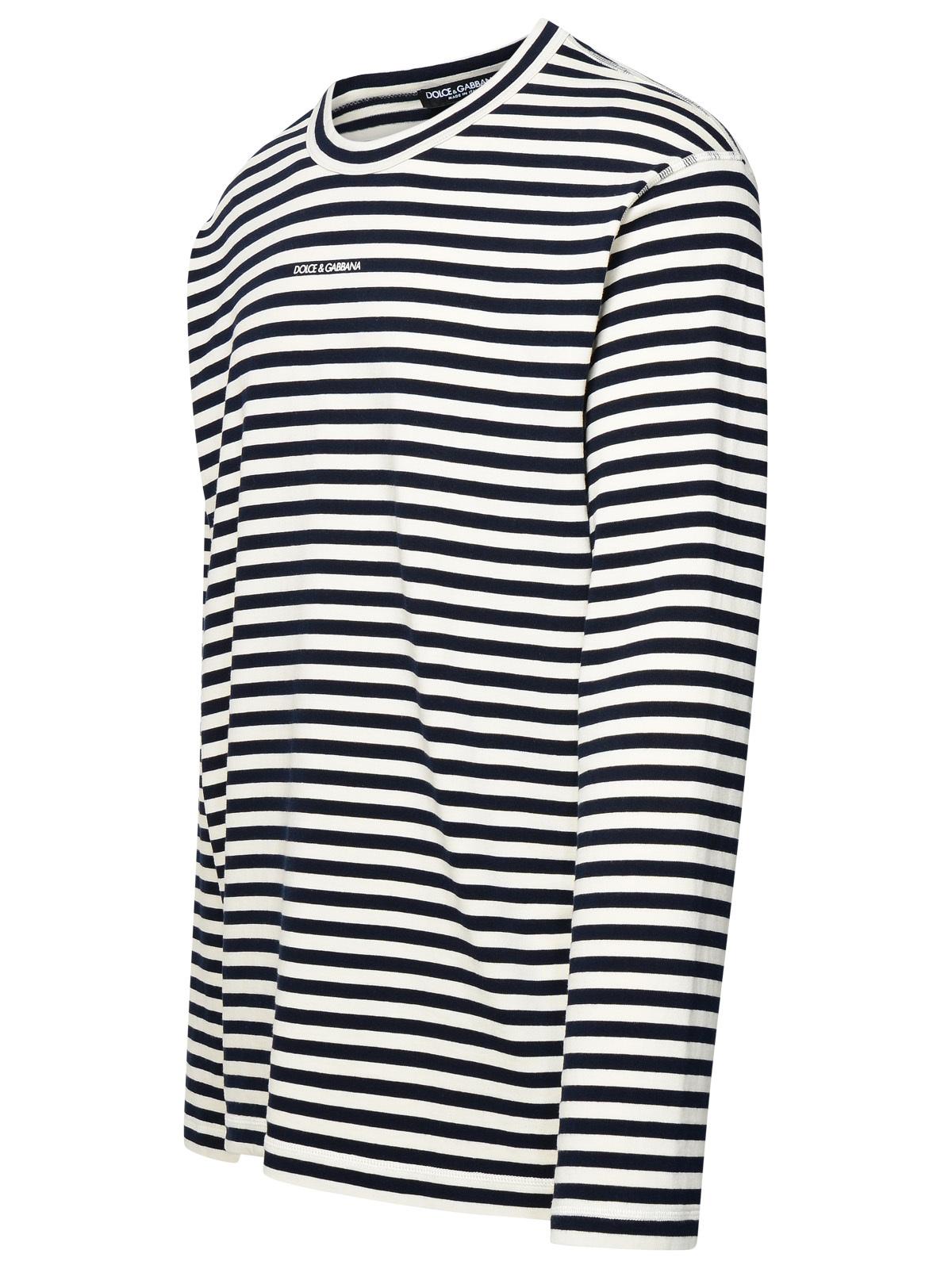 Dolce & Gabbana Blue Cotton T Shirt - Banlieue91 -