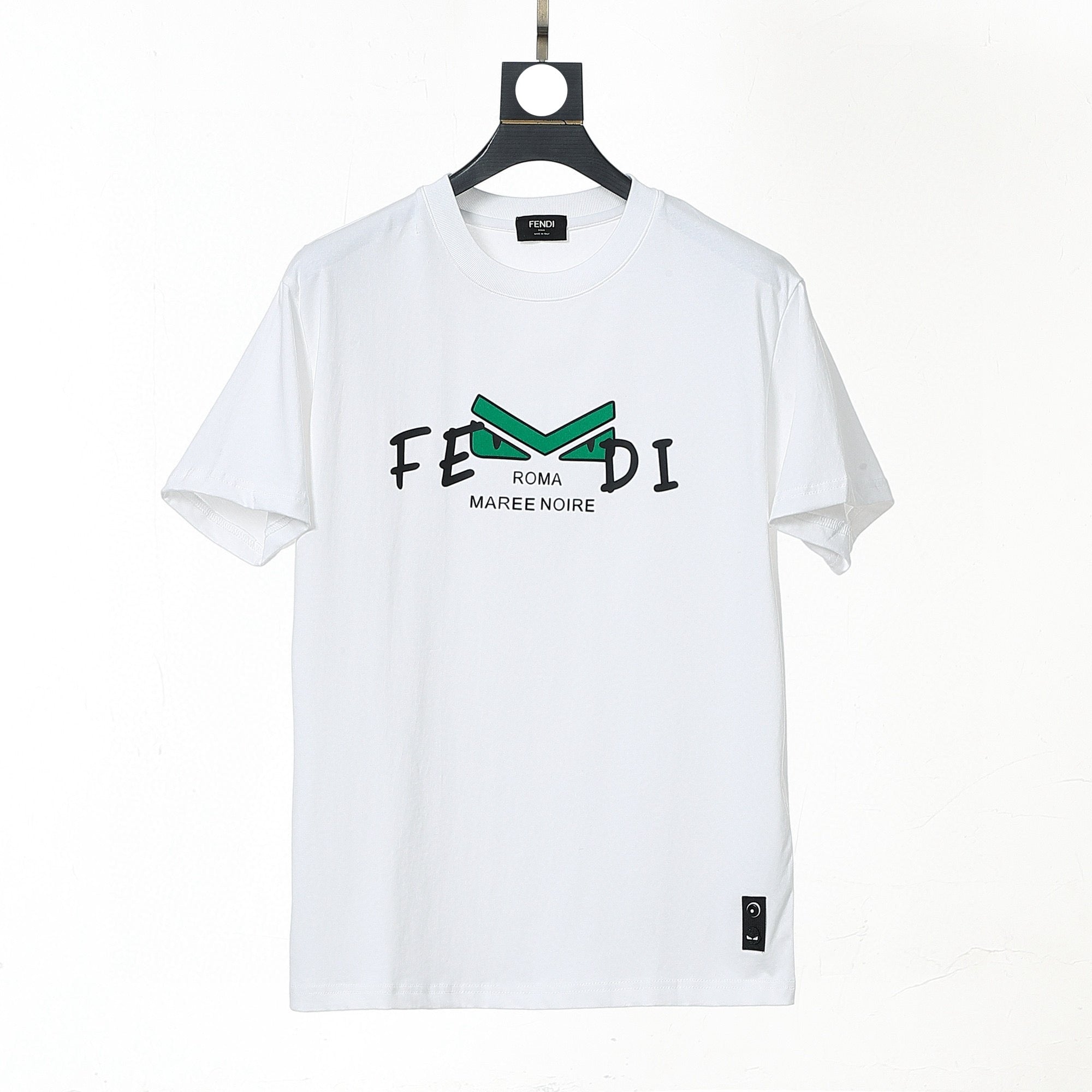 Fendi T-Shirt without Collar 'White' - Banlieue91