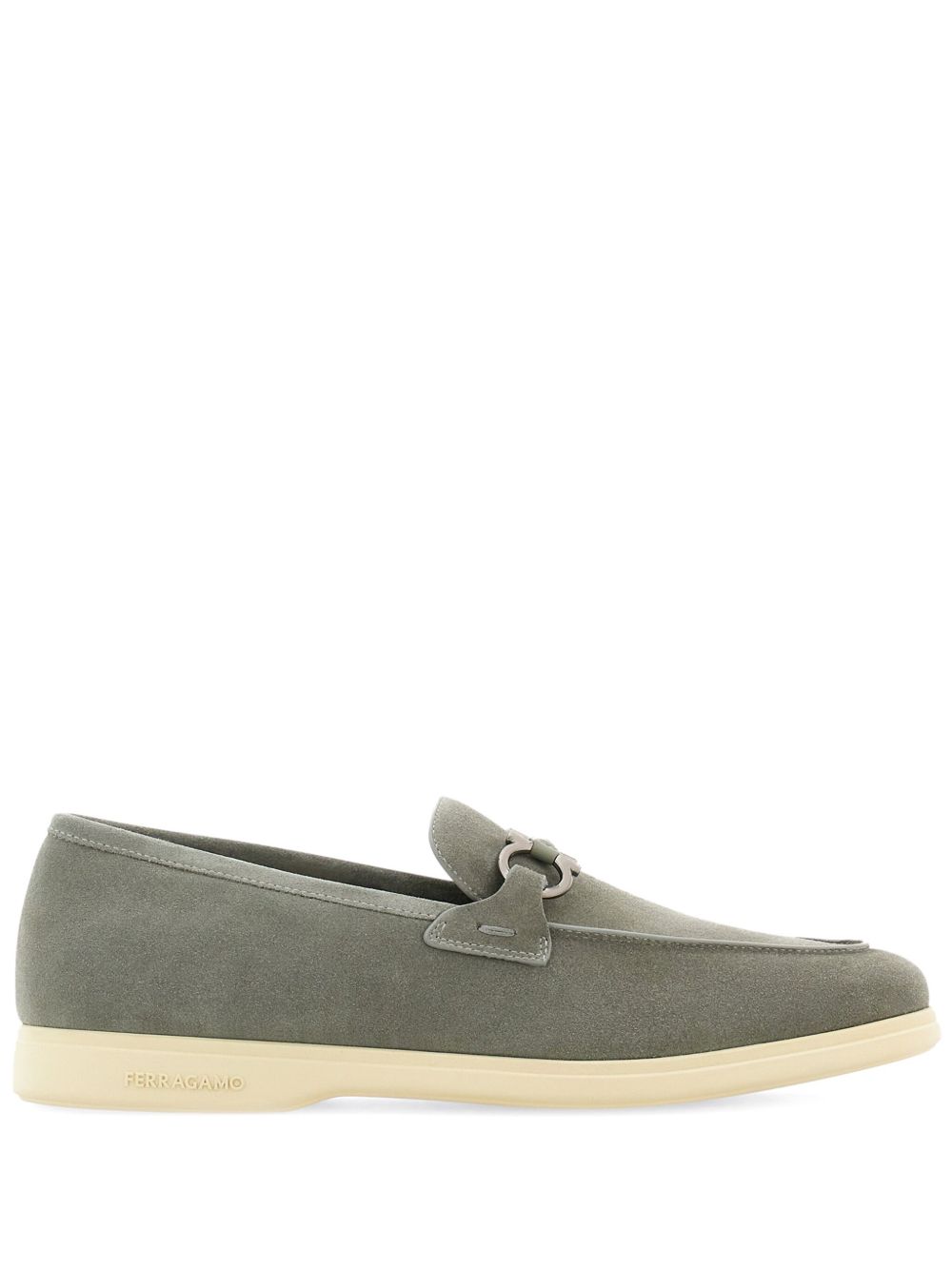 Ferragamo Men's Suede Cosimo Loafers - Banlieue91 -