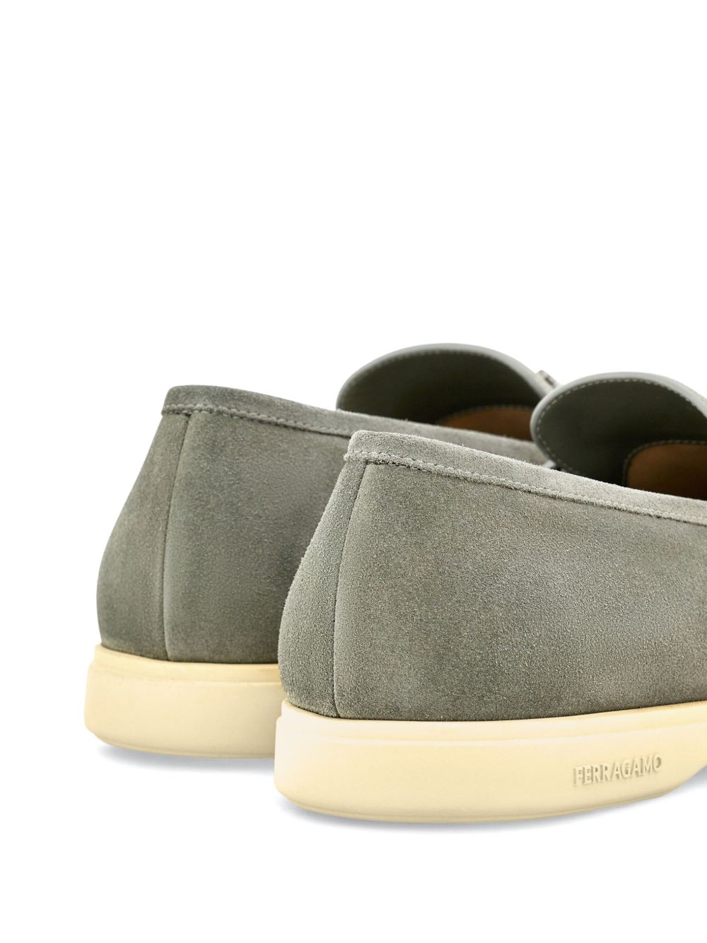 Ferragamo Men's Suede Cosimo Loafers - Banlieue91 -