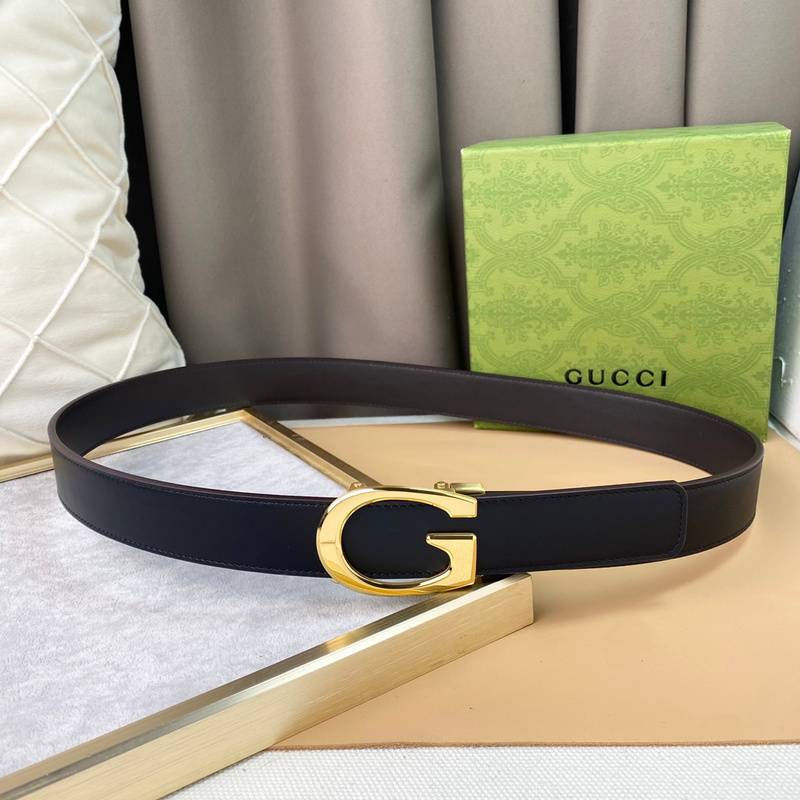 GUCCI Embellished coated-canvas and leather belt 'Black' - Banlieue91