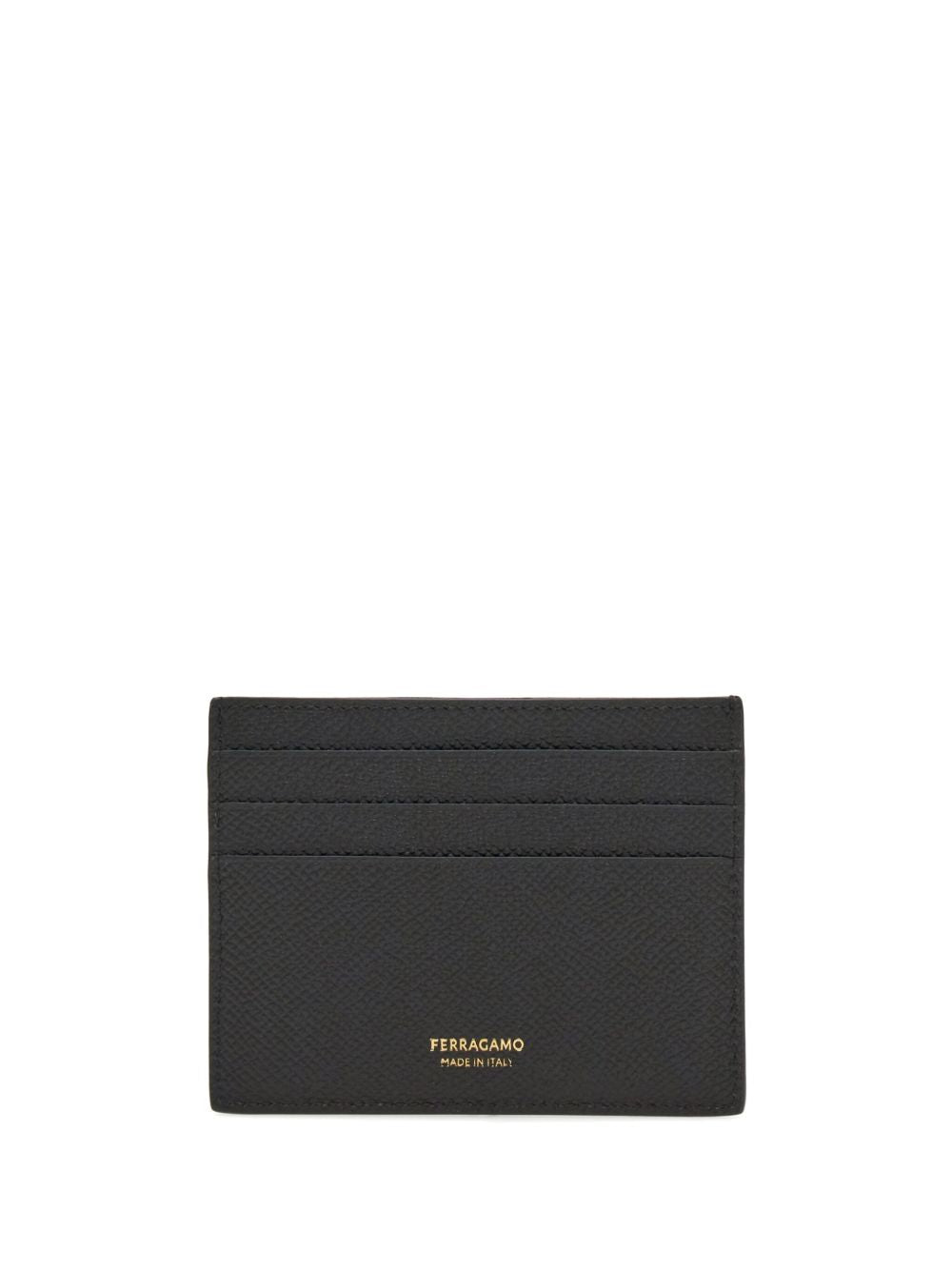 Ferragamo Mini Leather Cardholder with Gancini Hook Plaque - Banlieue91 -