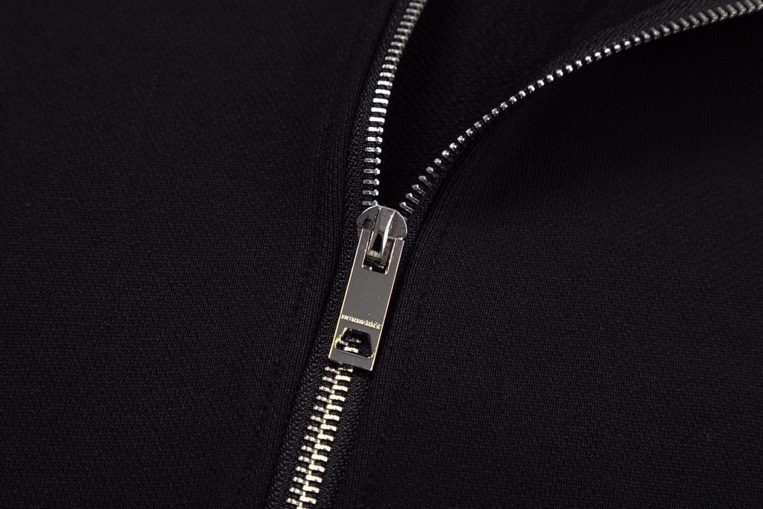 Burberry Cotton Zip Hoodie 'Black' - Banlieue91