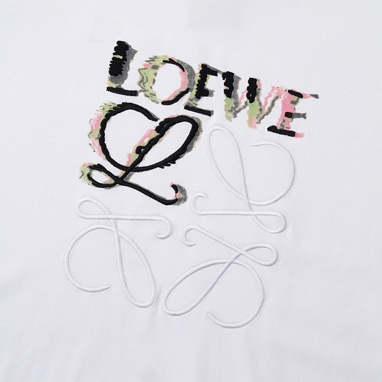 Loewe T-Shirt Without Collar 'White' - Banlieue91