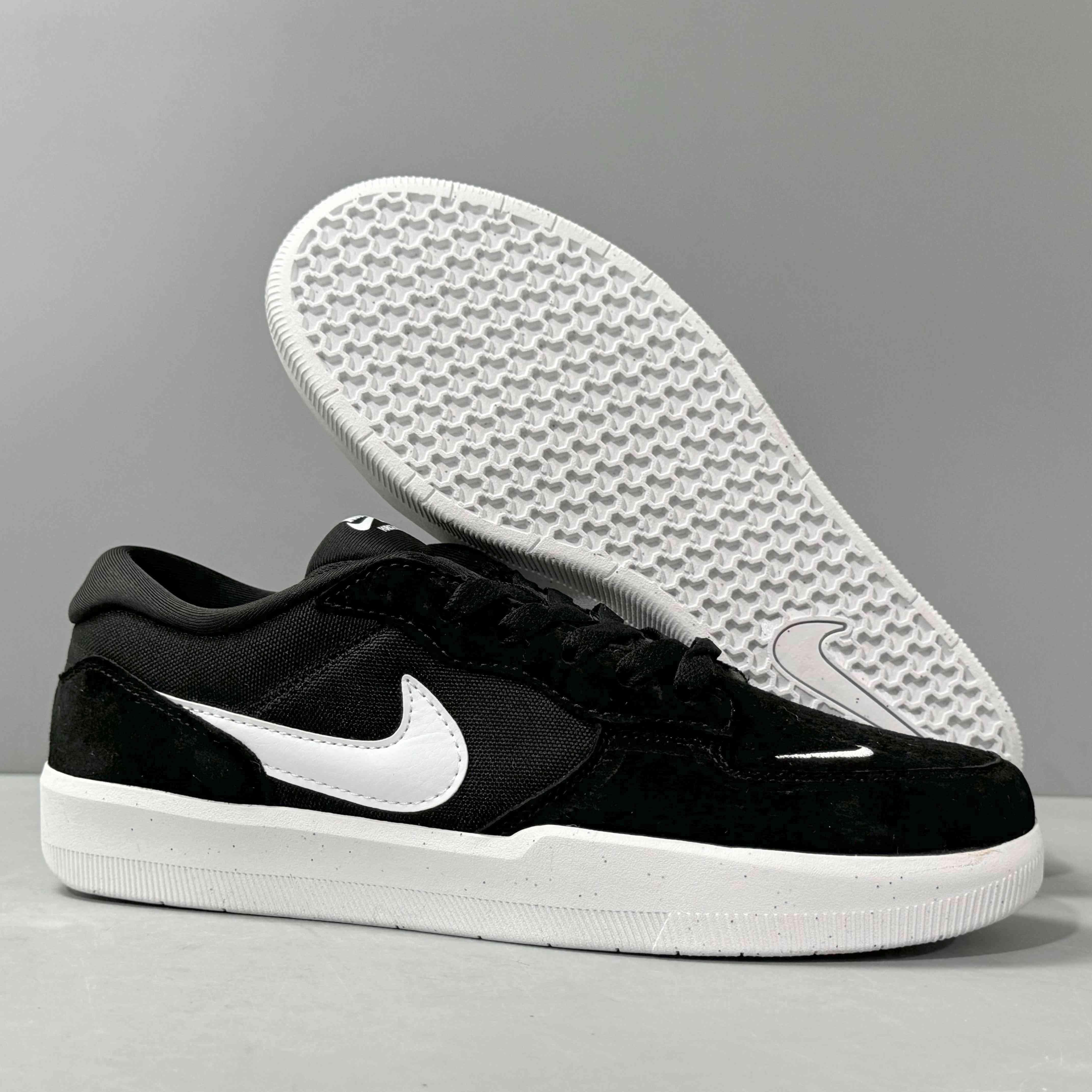 Nike SB Force 58 Black White - Banlieue91