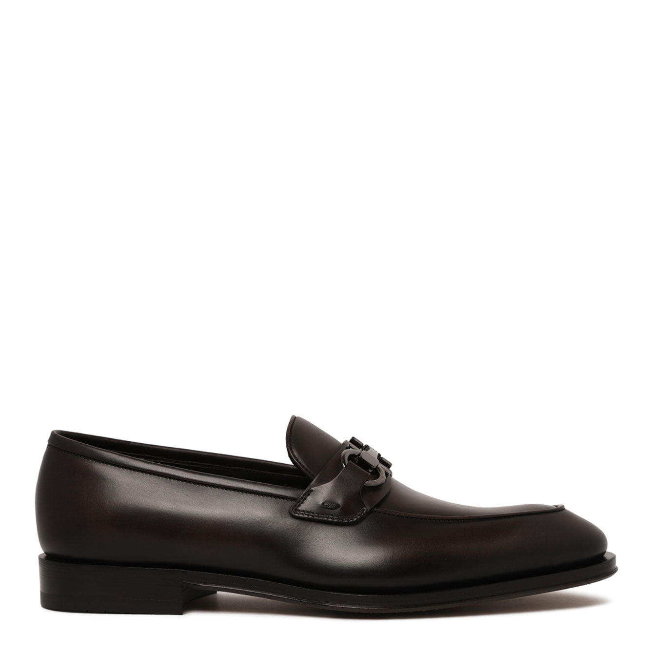 Ferragamo Elegant 100% Leather Flat Shoes for Men - Banlieue91 -