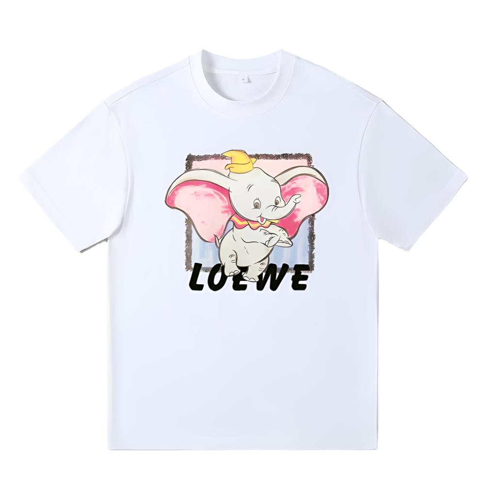 Loewe T-Shirt Without Collar 'White' - Banlieue91