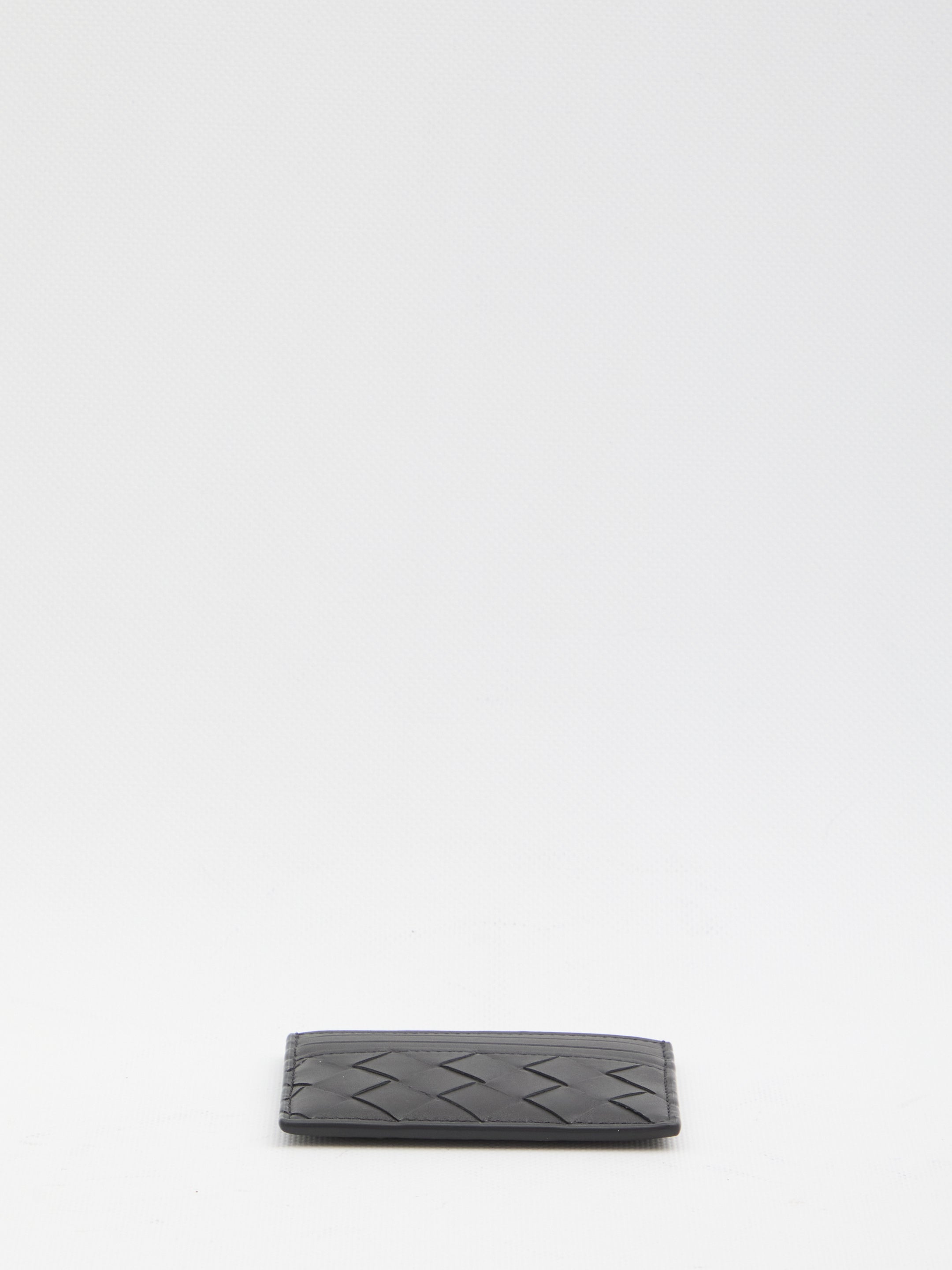 BOTTEGA VENETA Mini Woven Credit Card Holder - Banlieue91 -