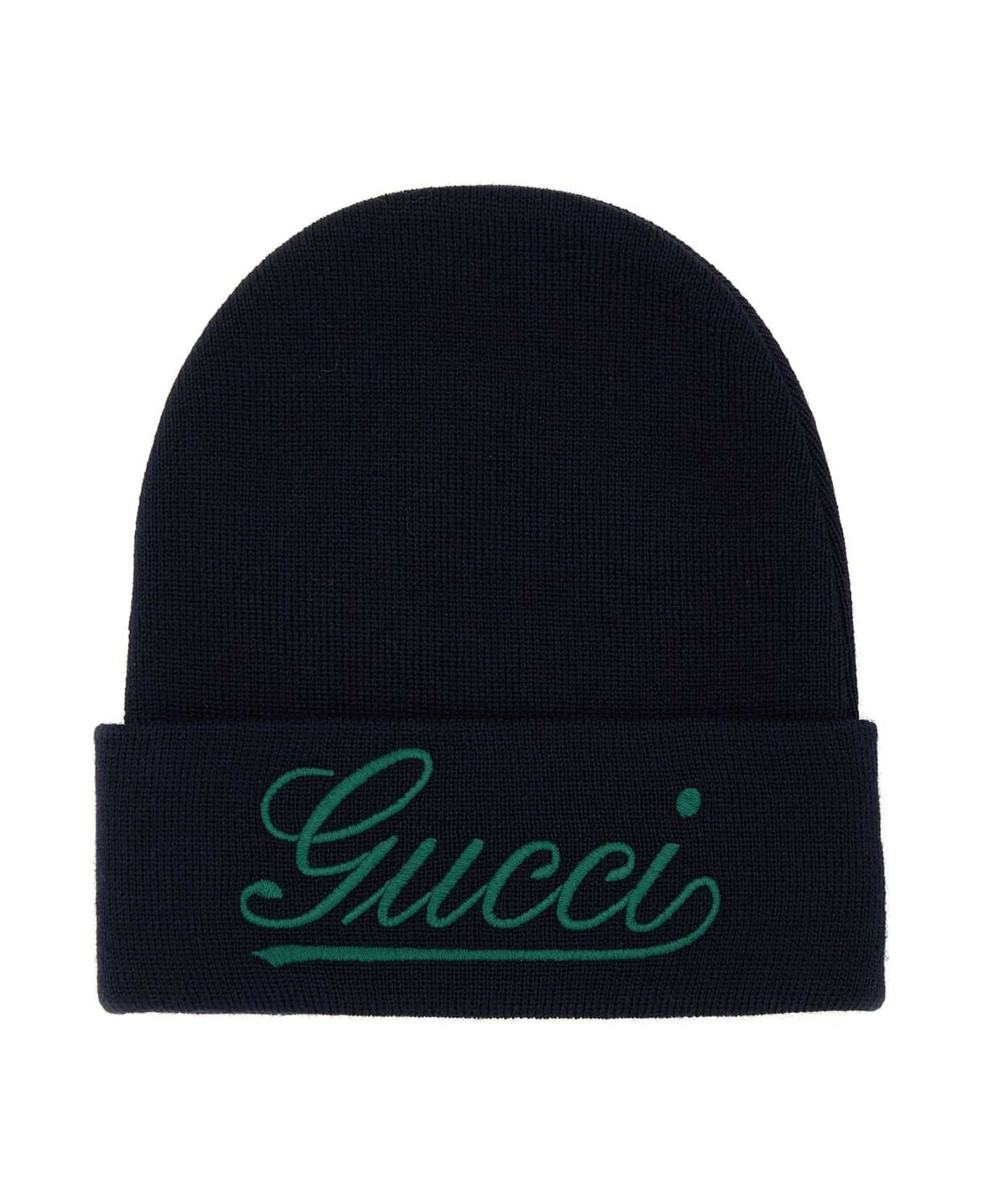 GUCCI Wool Beanie Hat for Men - Banlieue91 -