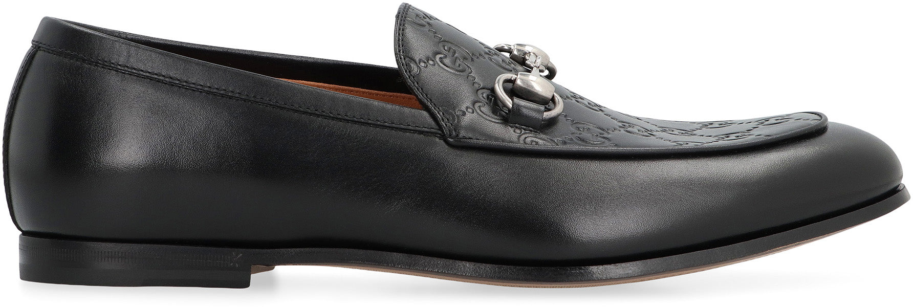 GUCCI Men's Classic Leather Loafers with Metal Bit - Banlieue91 -