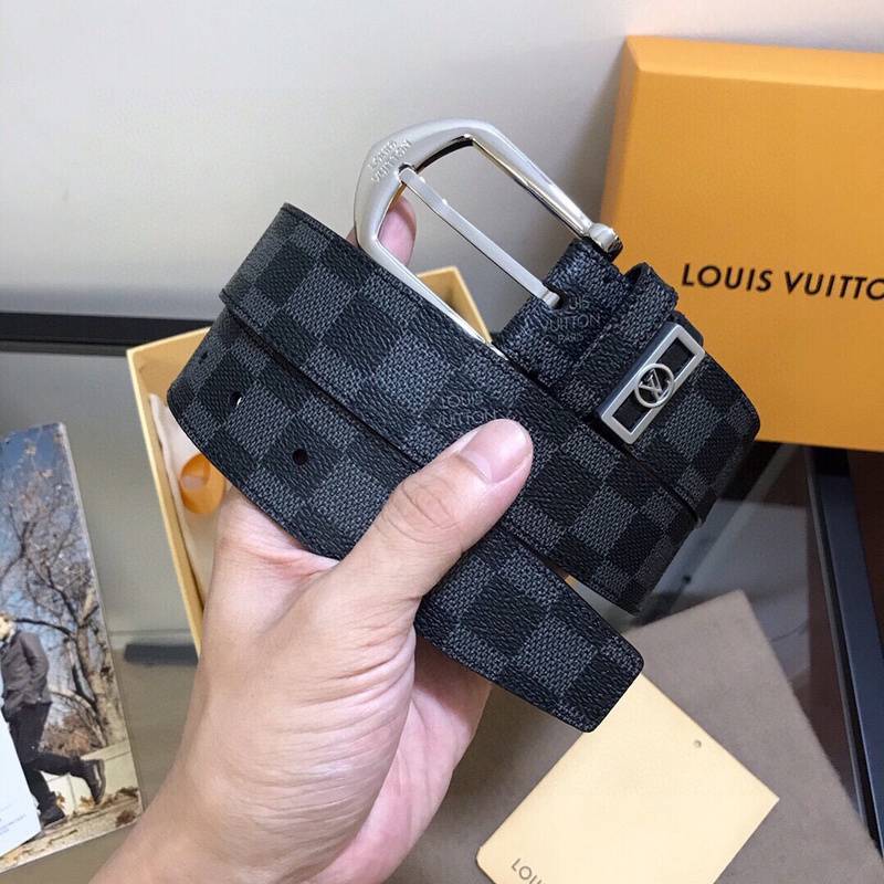 Louis Vuitton Belt 'Black' - Banlieue91